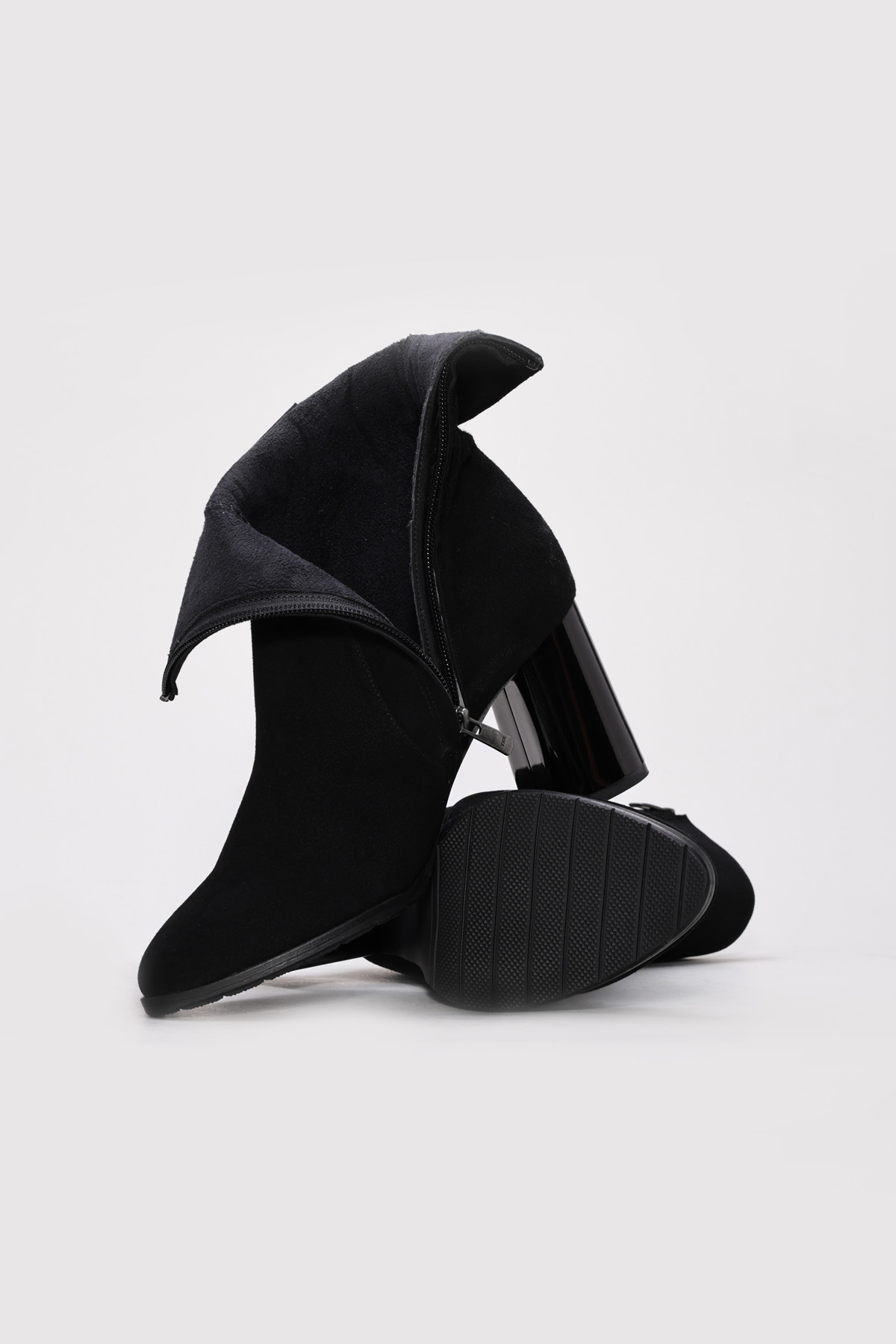 Hakiki Deri Kadın Klasik Bot 264SZA687 - Görsel 4