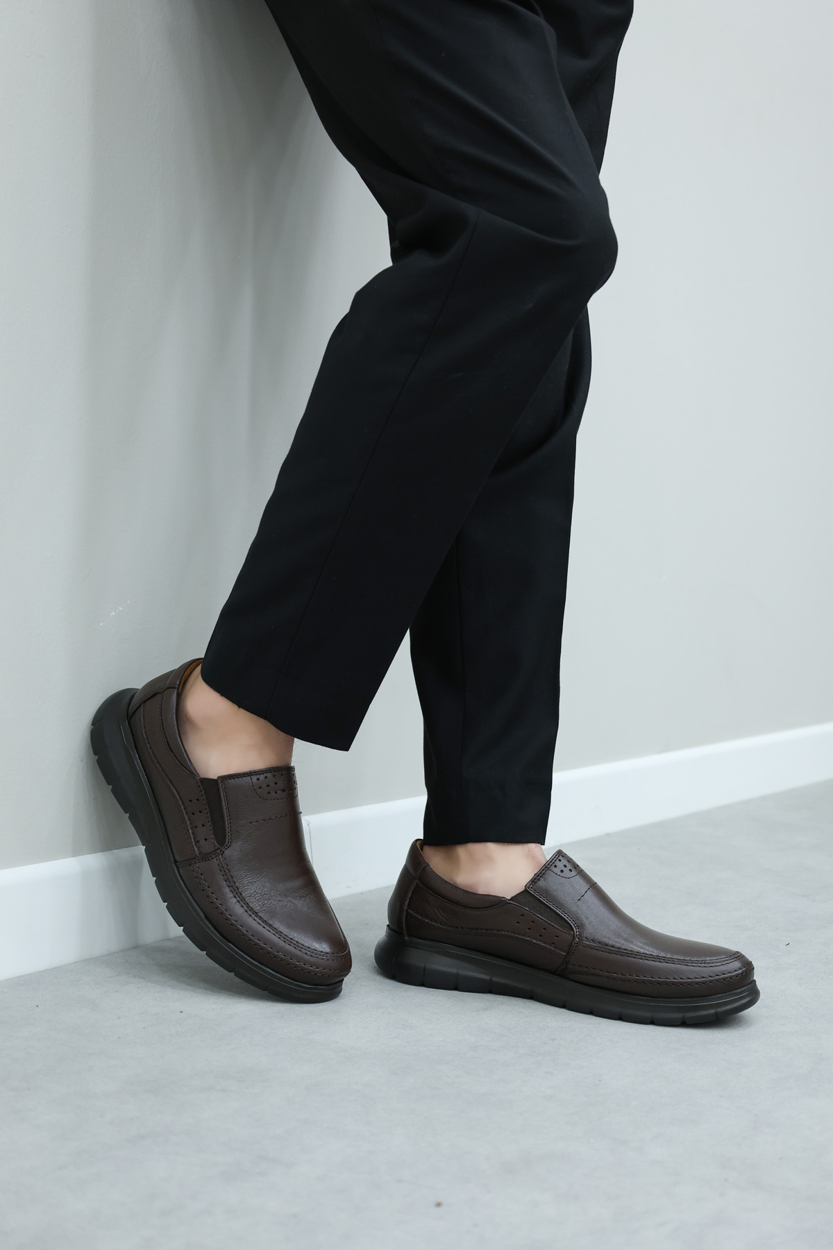 Hakiki Deri Erkek Klasik Ayakkabı 951MA204EVA - Görsel 7