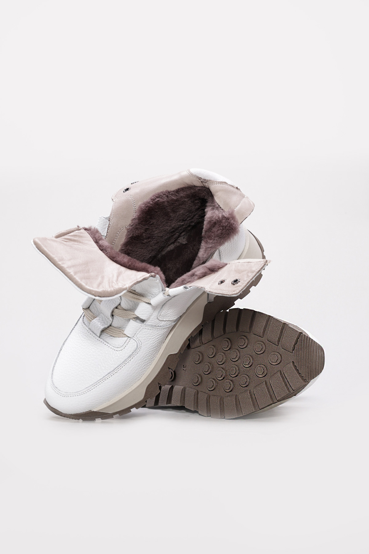 Hakiki Deri Kadın Klasik Bot 356KZA1661 - Görsel 5