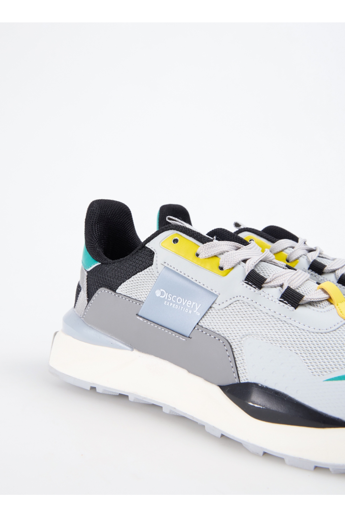 Gri Erkek Sneaker TRAN - Görsel 3