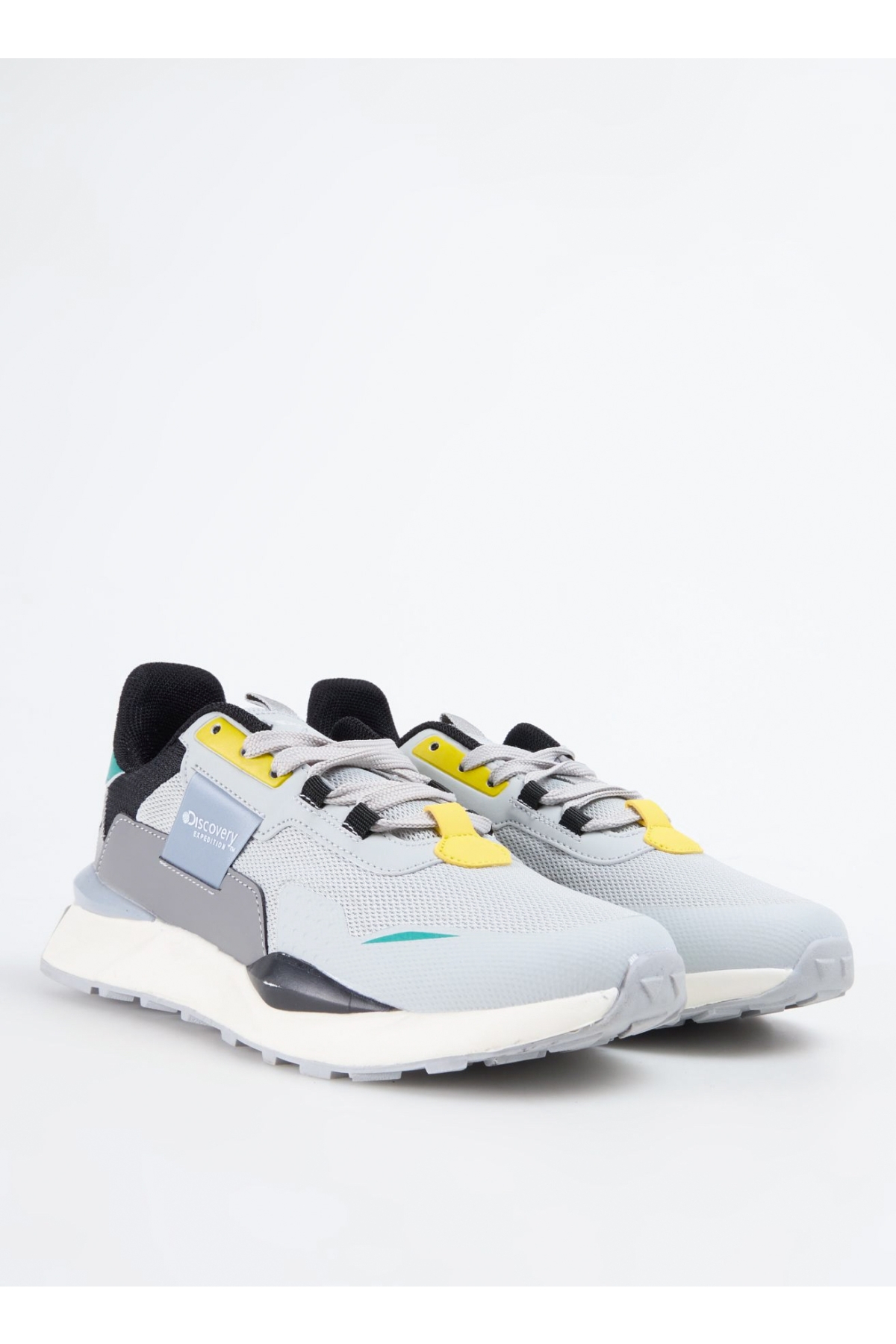 Gri Erkek Sneaker TRAN - Görsel 9