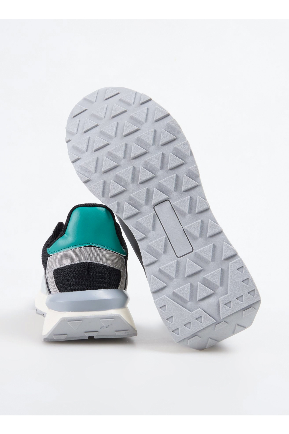 Gri Erkek Sneaker TRAN - Görsel 11