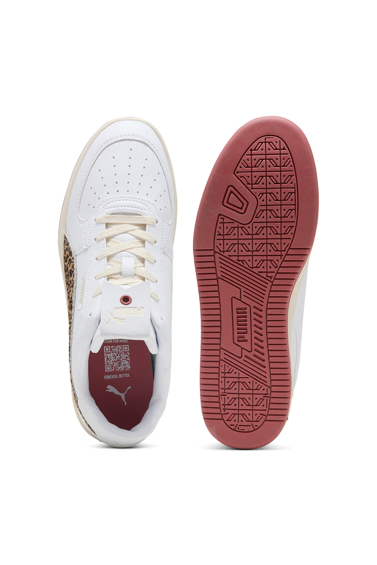 Caven 2.0 Animal Flair Kadın Beyaz Sneaker Ayakkabı 40262801 - Görsel 4