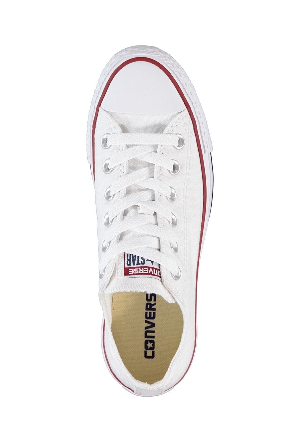 Kadın Beyaz Sneaker M7652c Chuck Taylor All Star Optıcal White Canvas - Görsel 4