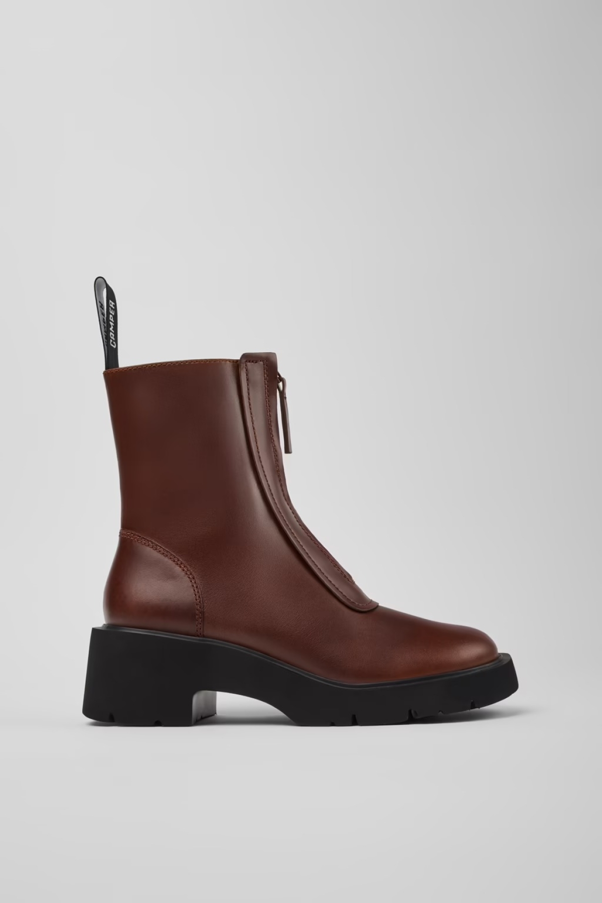 Milah Deri Orta Boy Kadın Bot K400776-007 - Görsel 2