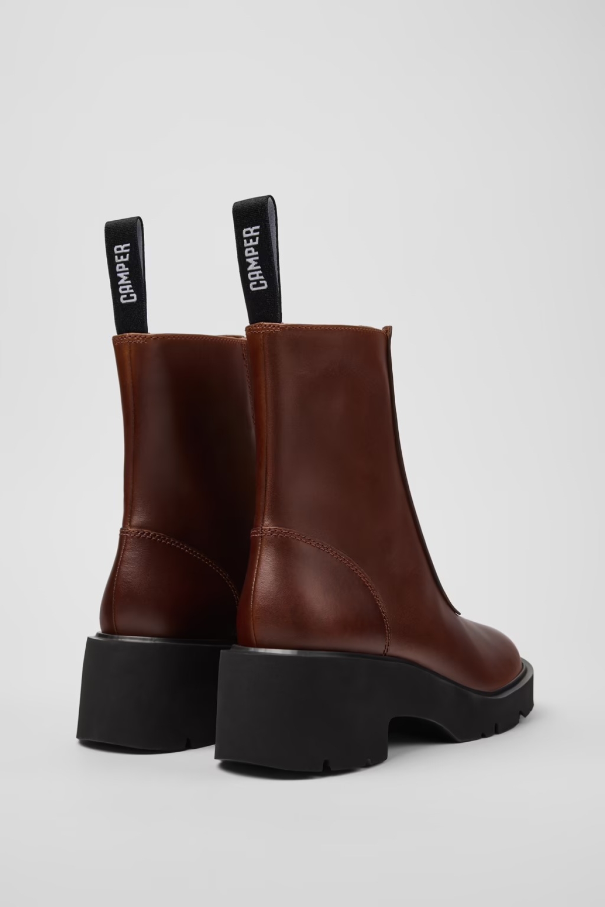 Milah Deri Orta Boy Kadın Bot K400776-007 - Görsel 5