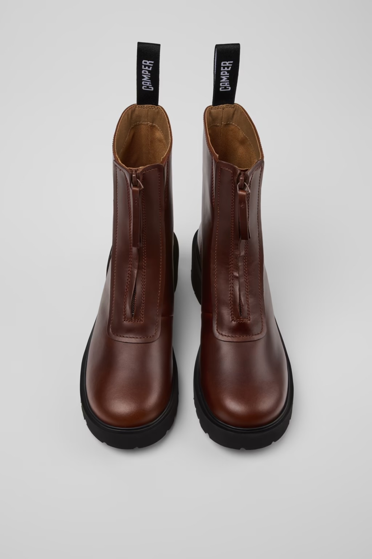 Milah Deri Orta Boy Kadın Bot K400776-007 - Görsel 6