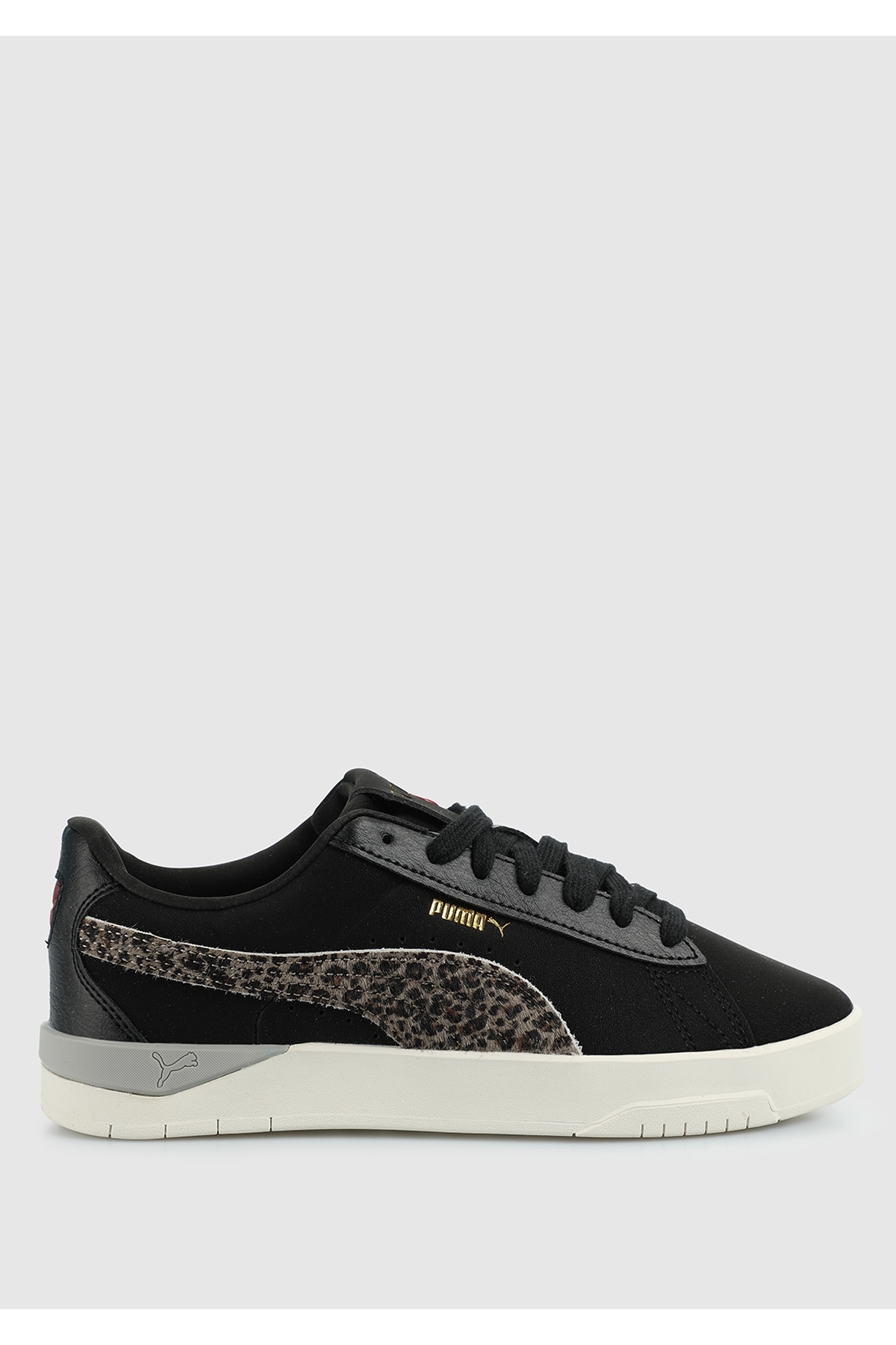 E6Jada Classic Animal Flair Siyah Kadın Sneaker 40429802 - Görsel 2