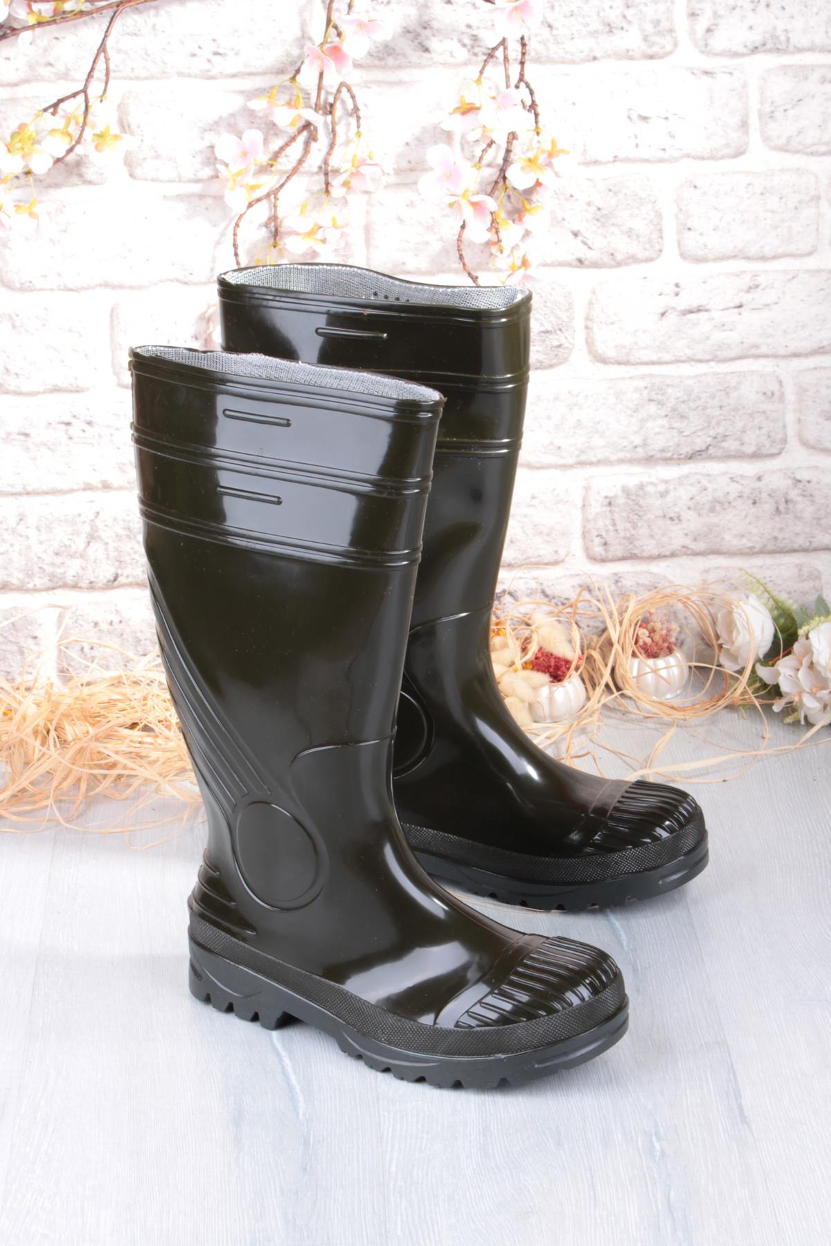 1199 Ulaş 37 Cm Uzunluk Pvc %100 Su Geçirmez Tarım Çiftçi Sulama İş Çizmesi - Görsel 5