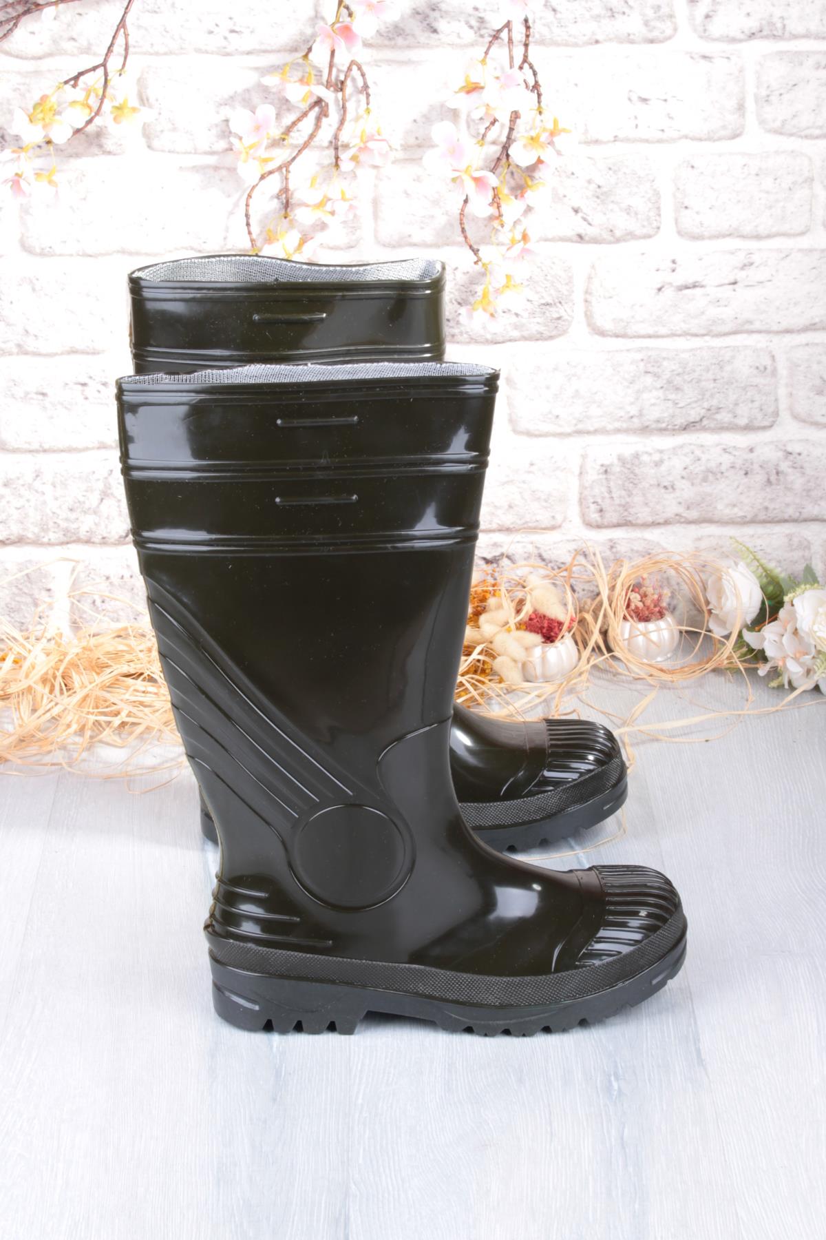 1199 Ulaş 37 Cm Uzunluk Pvc %100 Su Geçirmez Tarım Çiftçi Sulama İş Çizmesi - Görsel 6