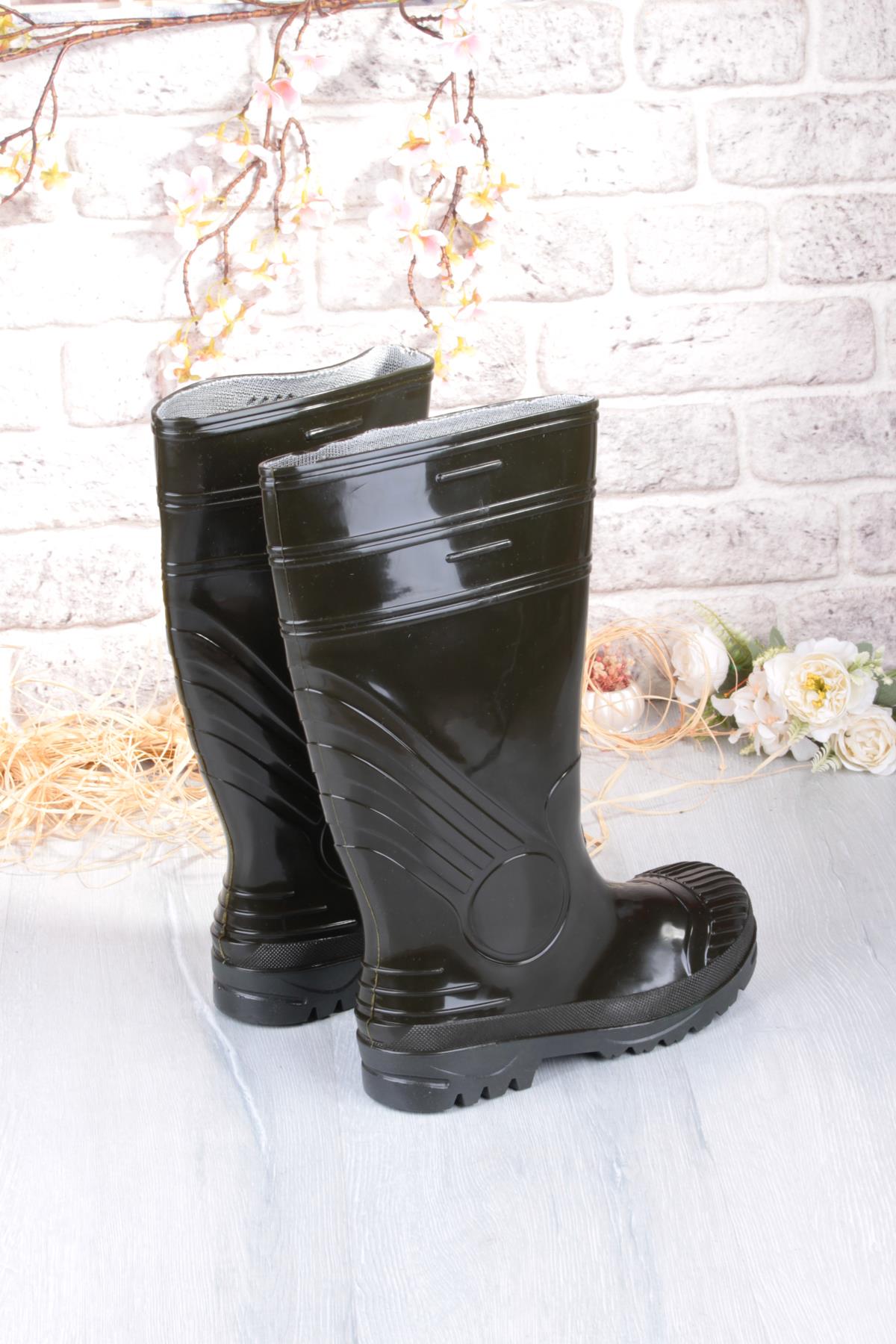 1199 Ulaş 37 Cm Uzunluk Pvc %100 Su Geçirmez Tarım Çiftçi Sulama İş Çizmesi - Görsel 7