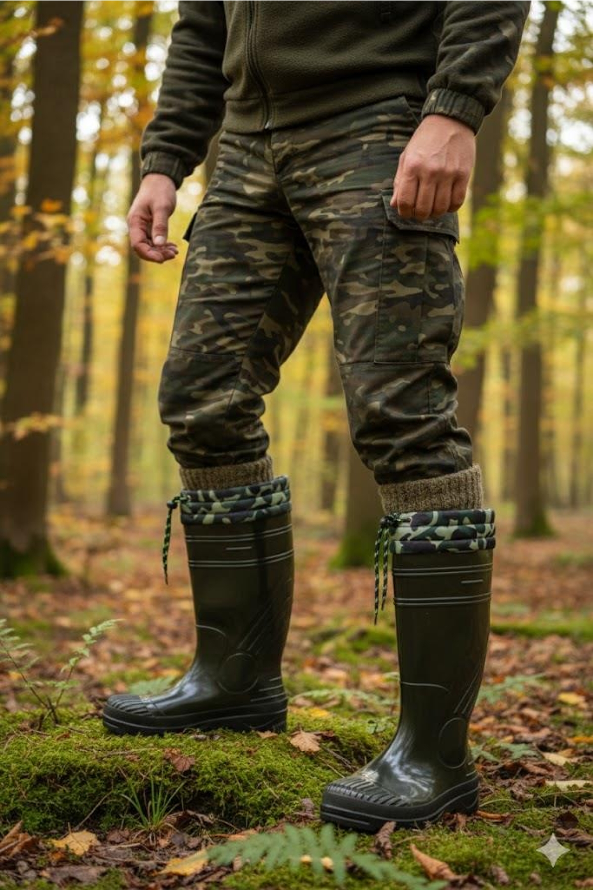 1197 Ulaş İçi Kürklü 40 Cm Uzunluk Pvc %100 Su Geçirmez Tarım Çiftçi Sulama İş Çizmesi - Görsel 2
