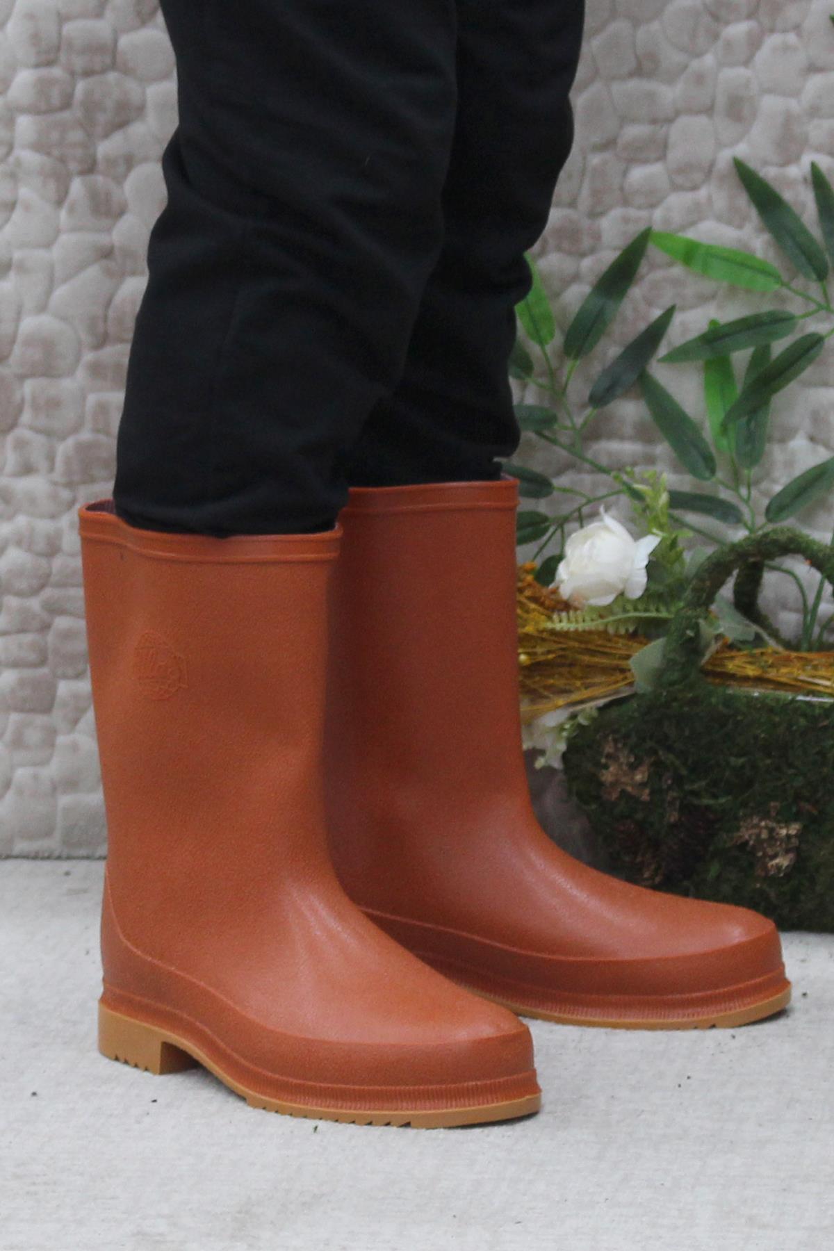 Ulaş Su Geçirmez Soğuga Dayanıklı Kauçuk Kısa Konç Çizme Balıkçı Çiftci İnşaat Oto Yıkamacı Çizme - Görsel 2