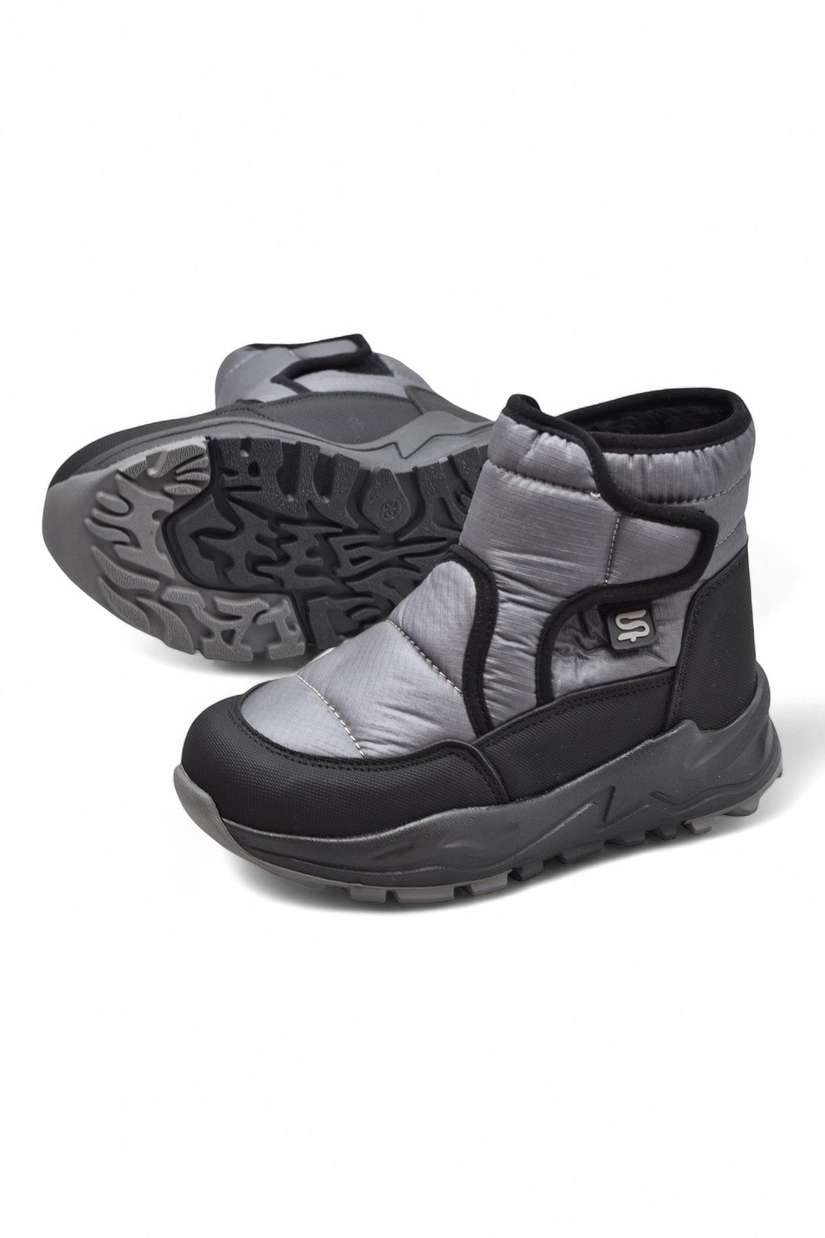 261K Ortopedik Taban Cırtlı Kız Çocuk Bot Cırtlı Erkek Bot Unisex Yağmur Botu - Görsel 5