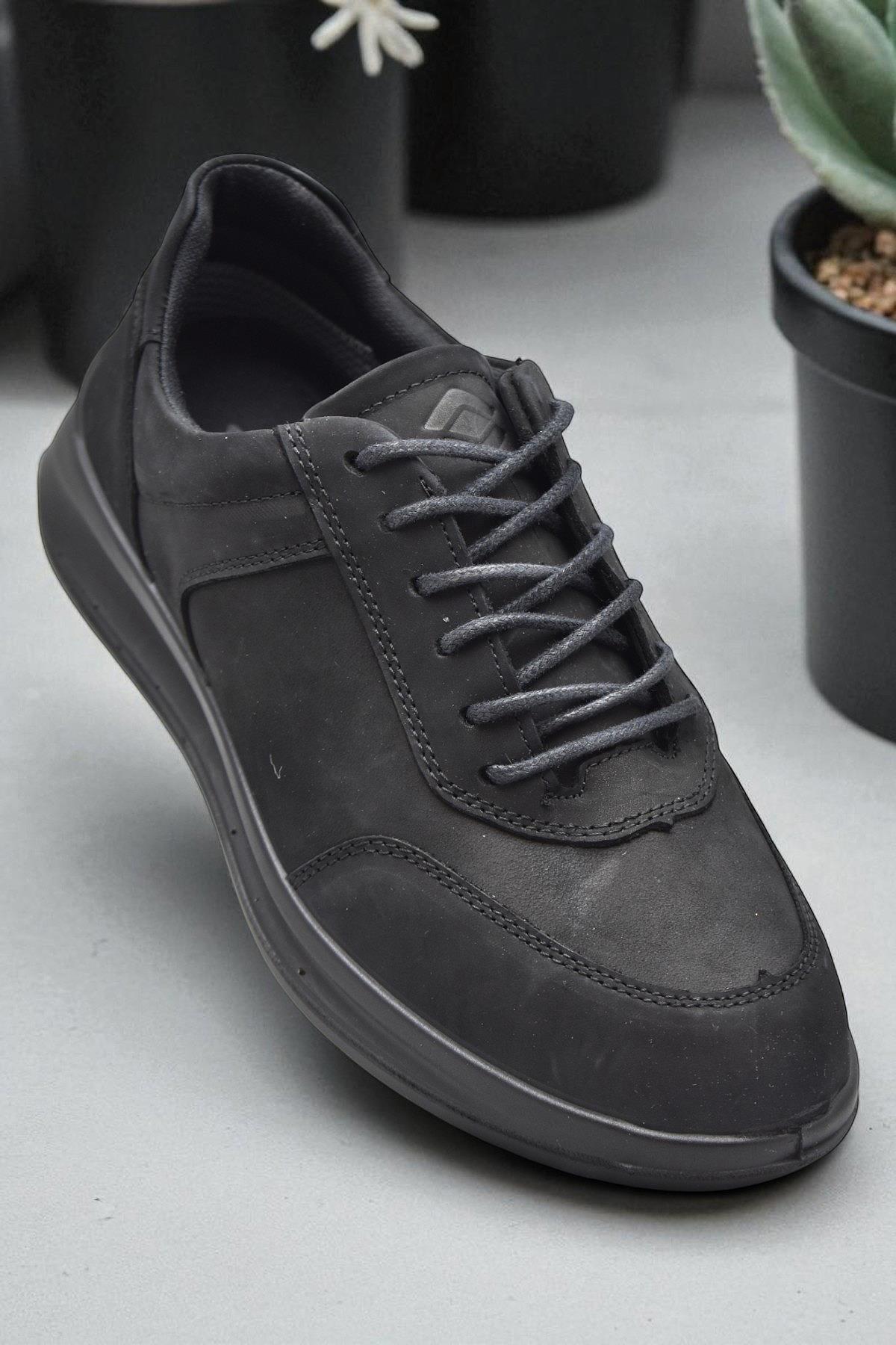 4010 Ortopedik Taban SU GEÇİRMEZ Hakiki Deri Erkek Kışlık Ayakkabı - Görsel 4