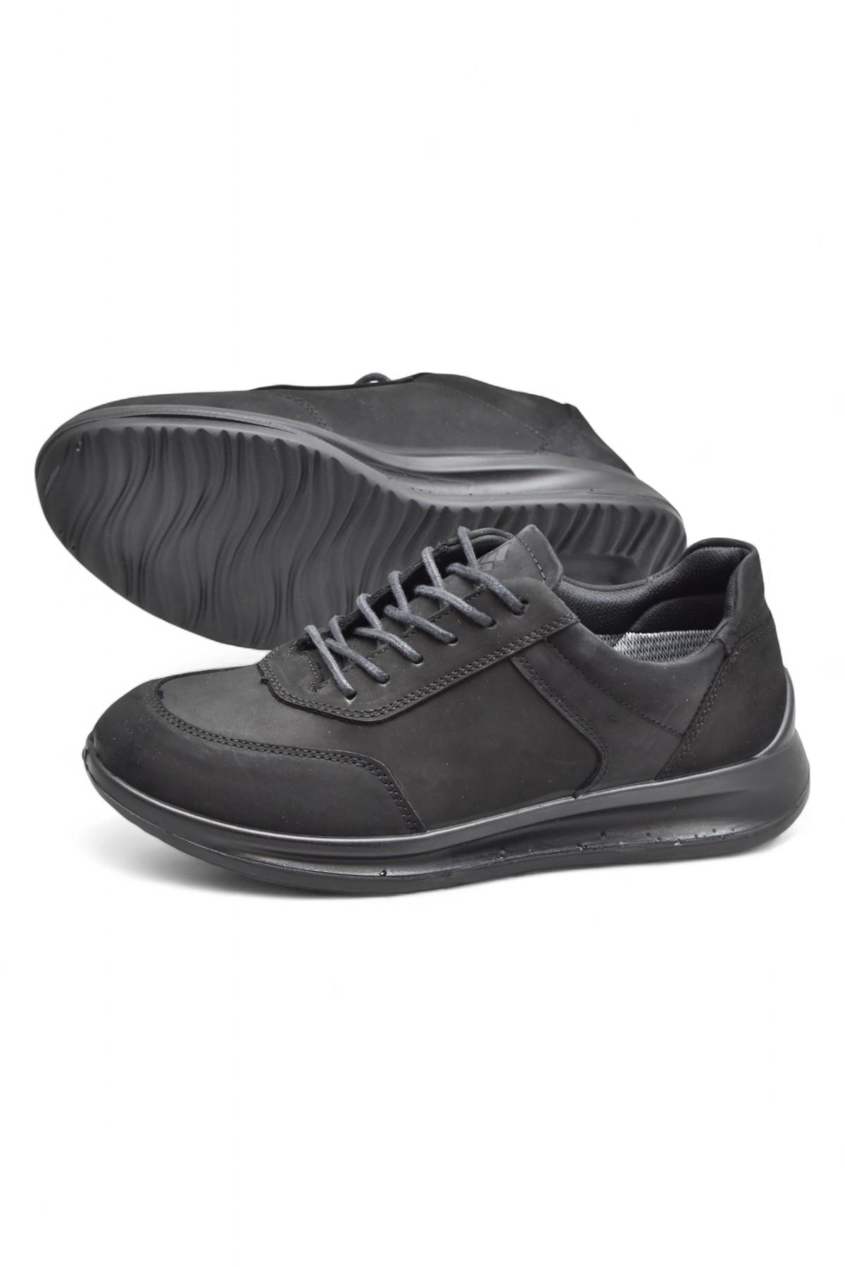 4010 Ortopedik Taban SU GEÇİRMEZ Hakiki Deri Erkek Kışlık Ayakkabı - Görsel 5
