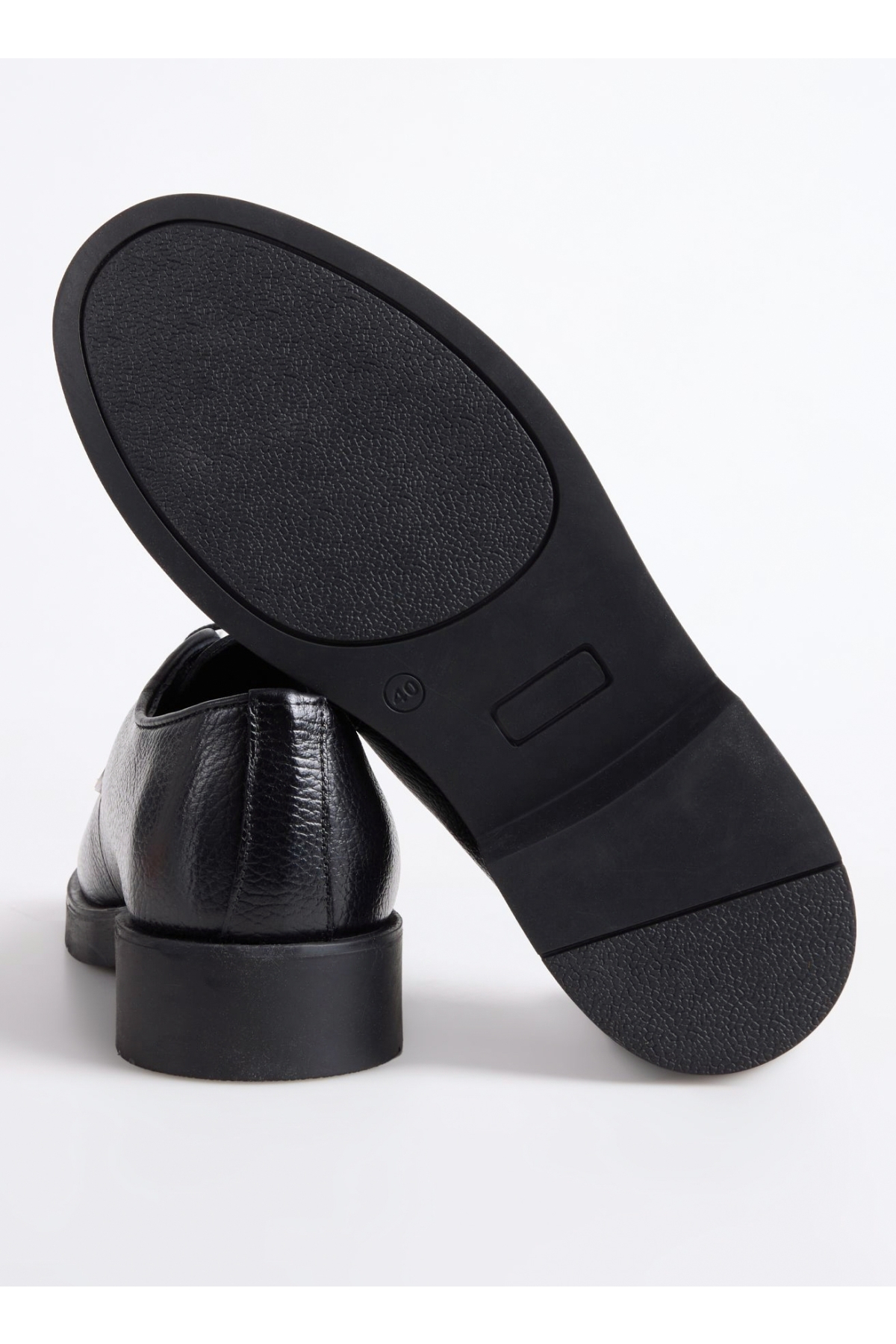 Siyah Erkek Klasik Ayakkabı ARUN - Görsel 5