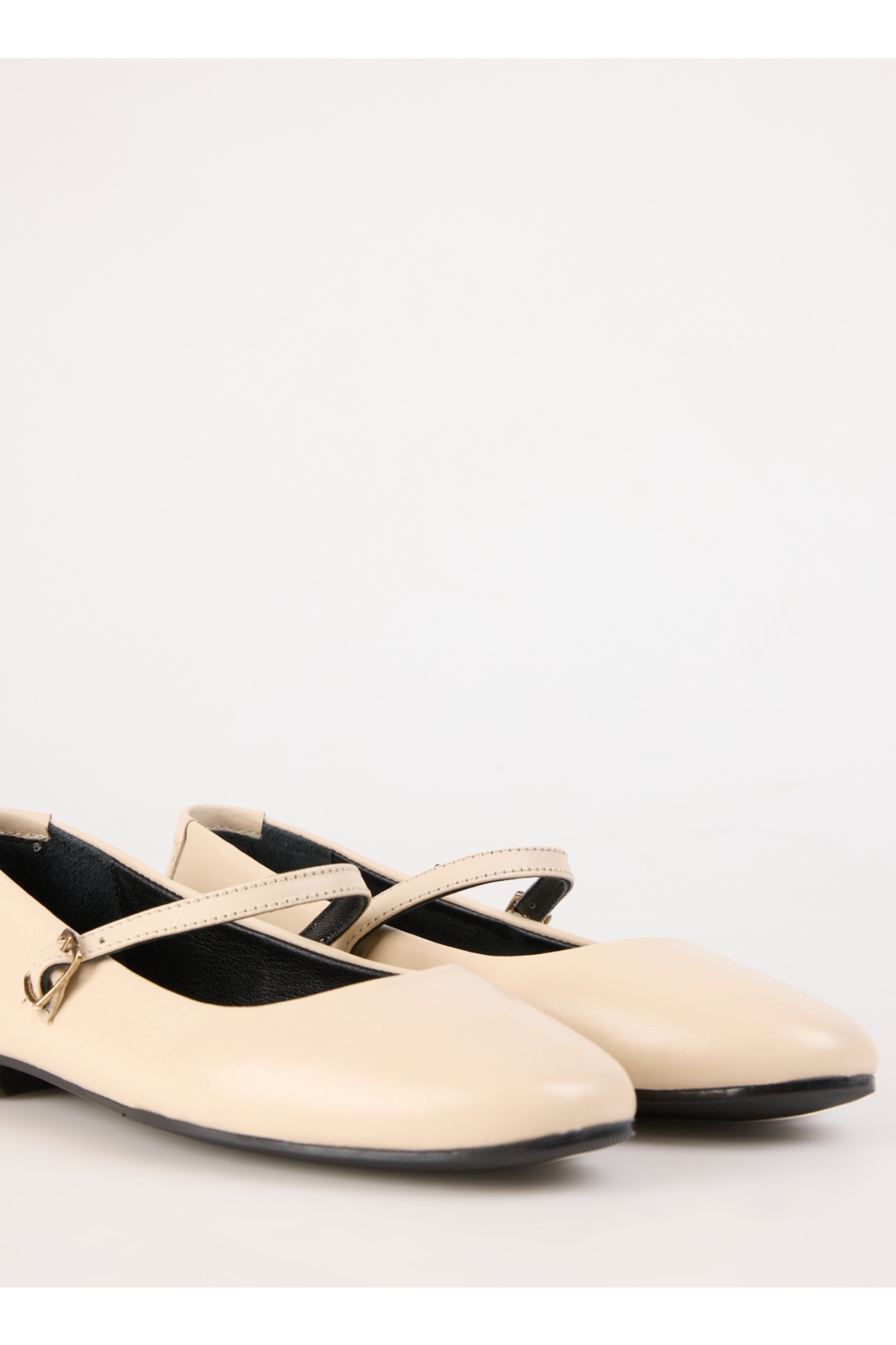 Fabrika Fabrika Deri Bej Kadın Babet D-DERVILA | Flo Bej - 6. görsel