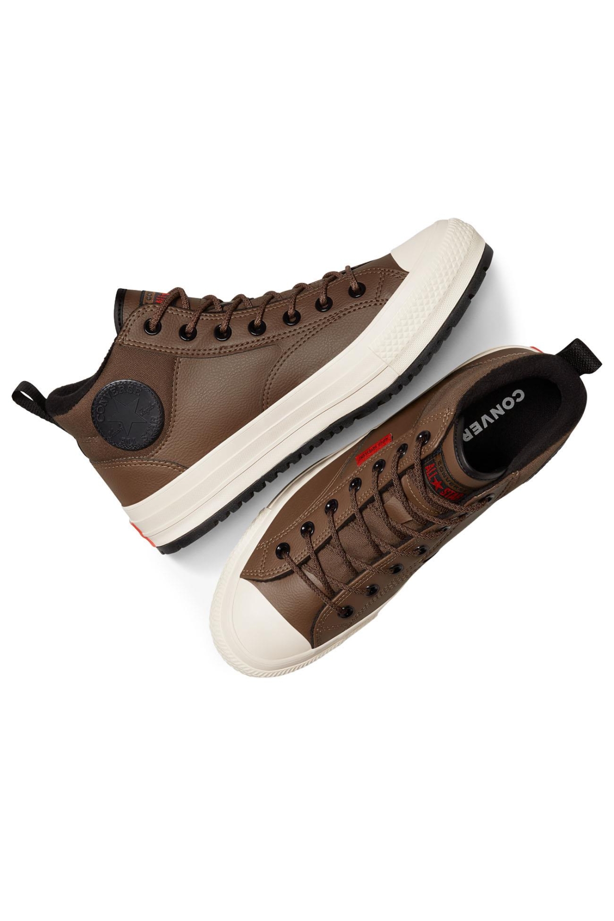 A13225C Chuck Taylor All Star Malden Street Waterproof Ayakkabı Kahve - Görsel 5