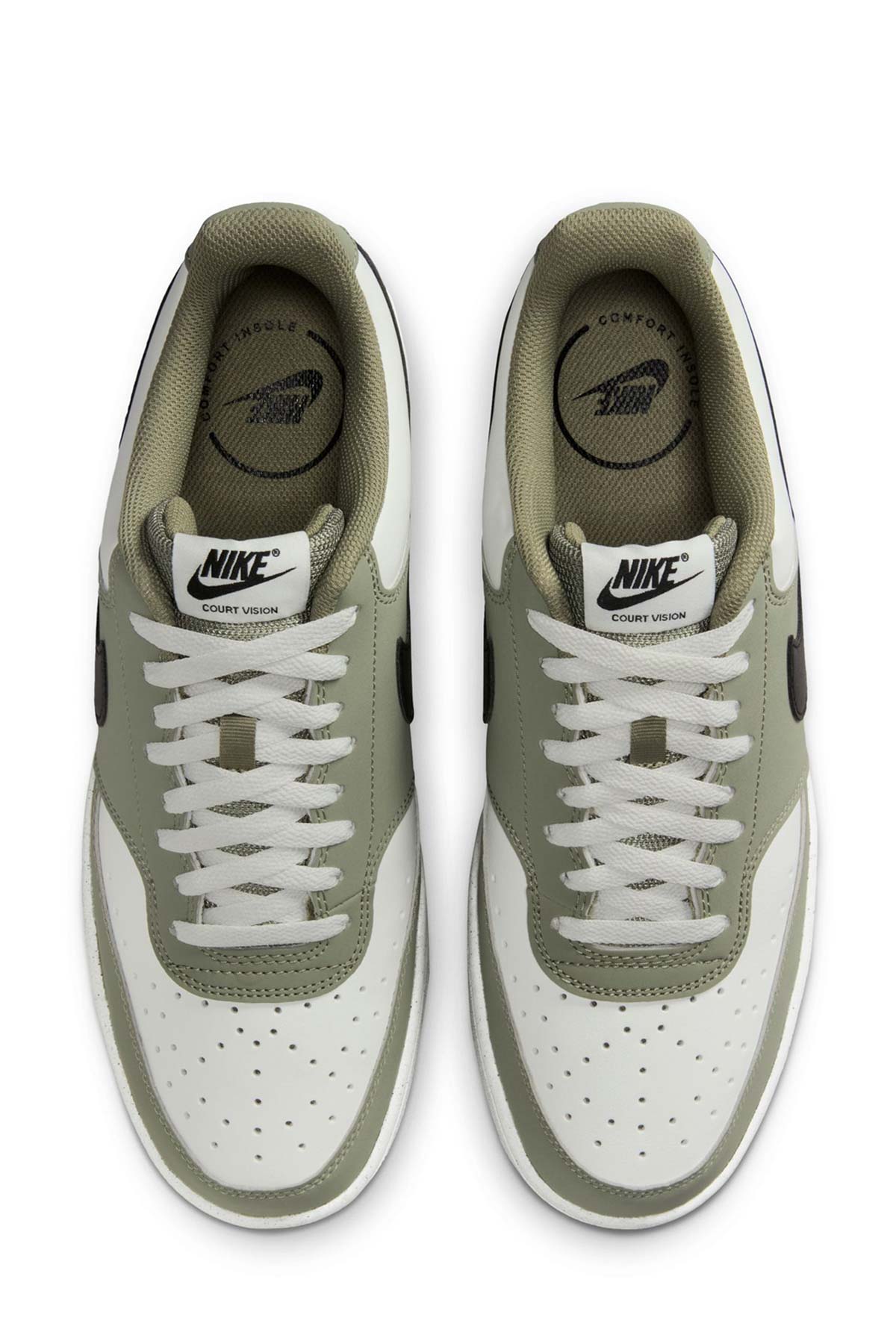 Nike Beyaz Nike Vision Court Low Erkek