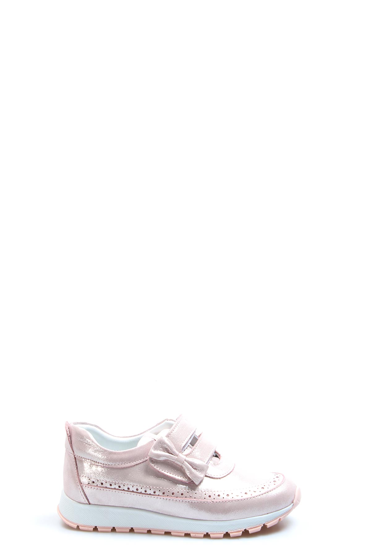 Hakiki Deri Kız Çocuk Sneaker Ayakkabı 837FA03 - Görsel 3