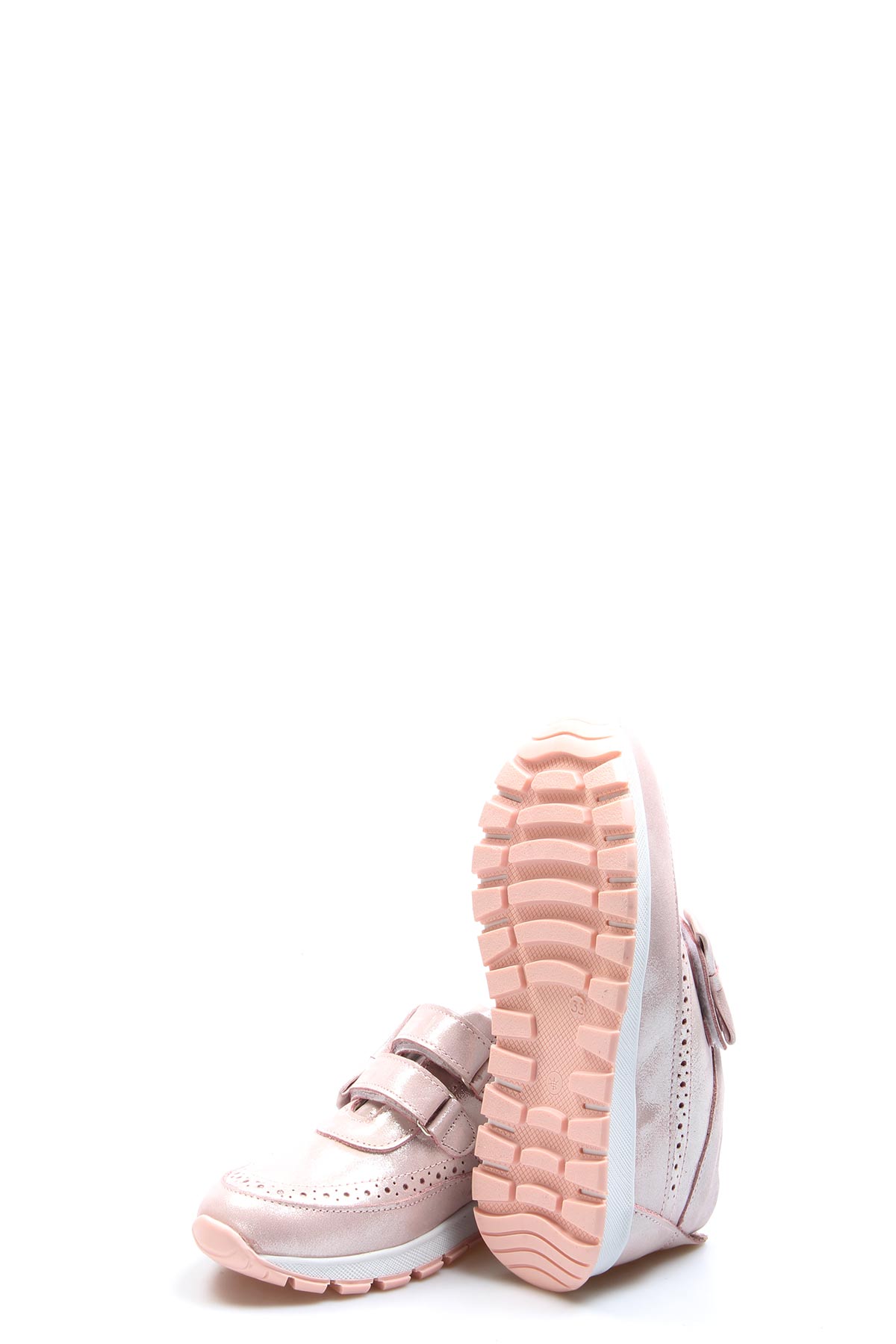 Hakiki Deri Kız Çocuk Sneaker Ayakkabı 837FA03 - Görsel 6