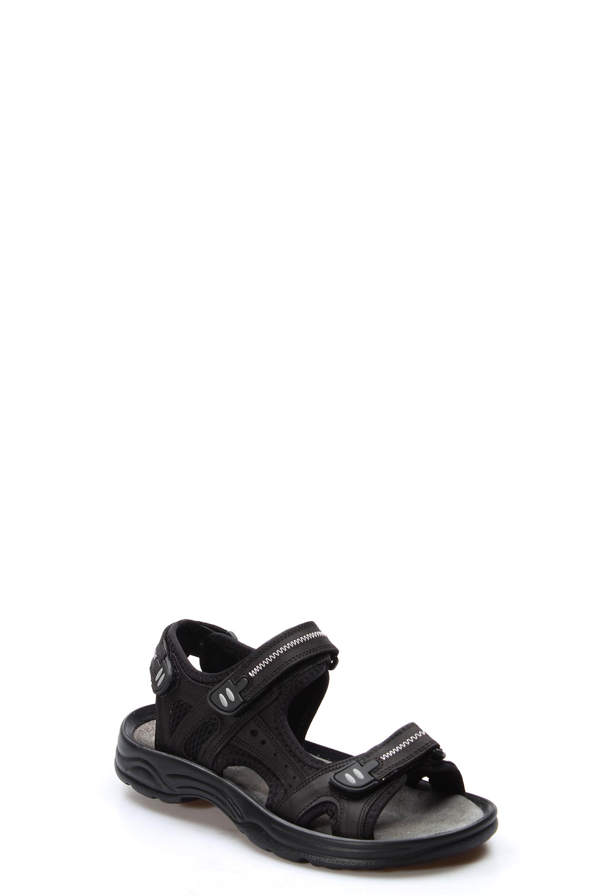 Hakiki Deri Erkek Klasik Sandalet 907MA1517 - Görsel 4