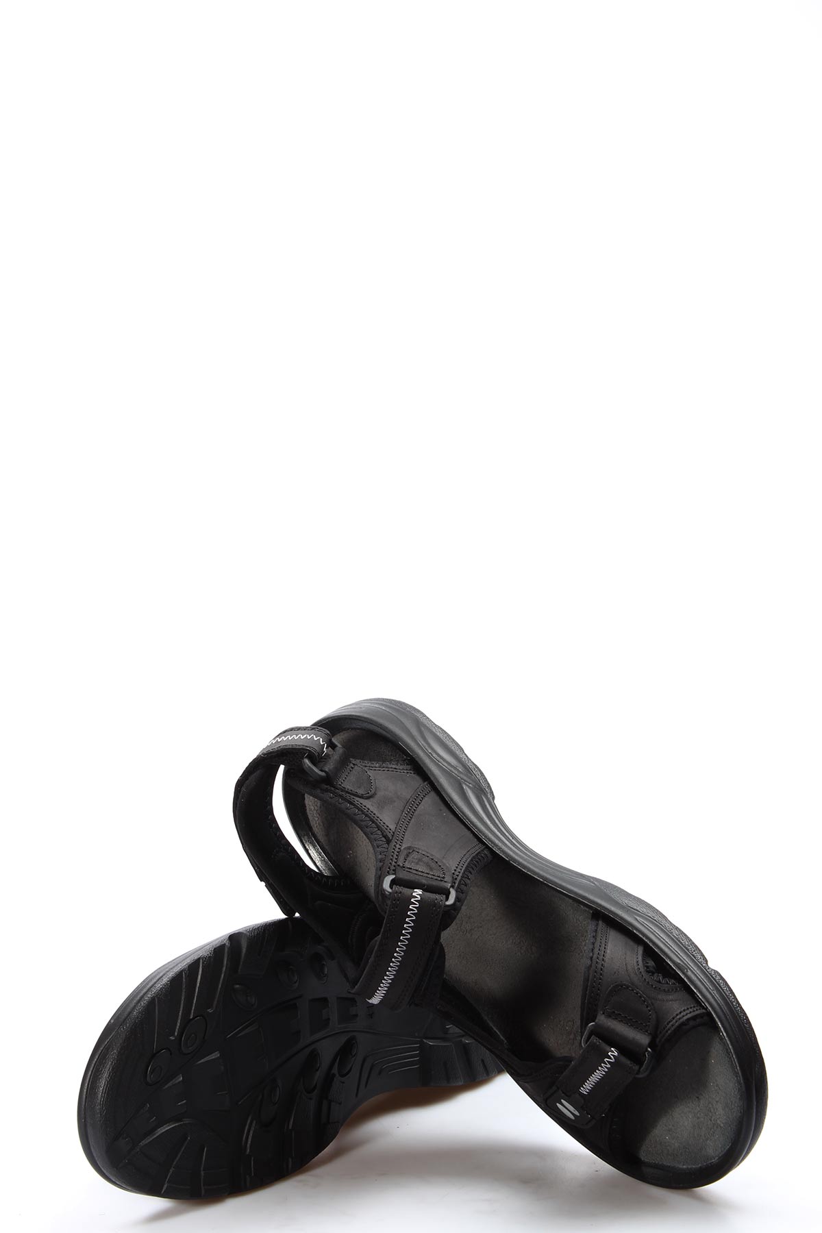 Hakiki Deri Erkek Klasik Sandalet 907MA1517 - Görsel 5