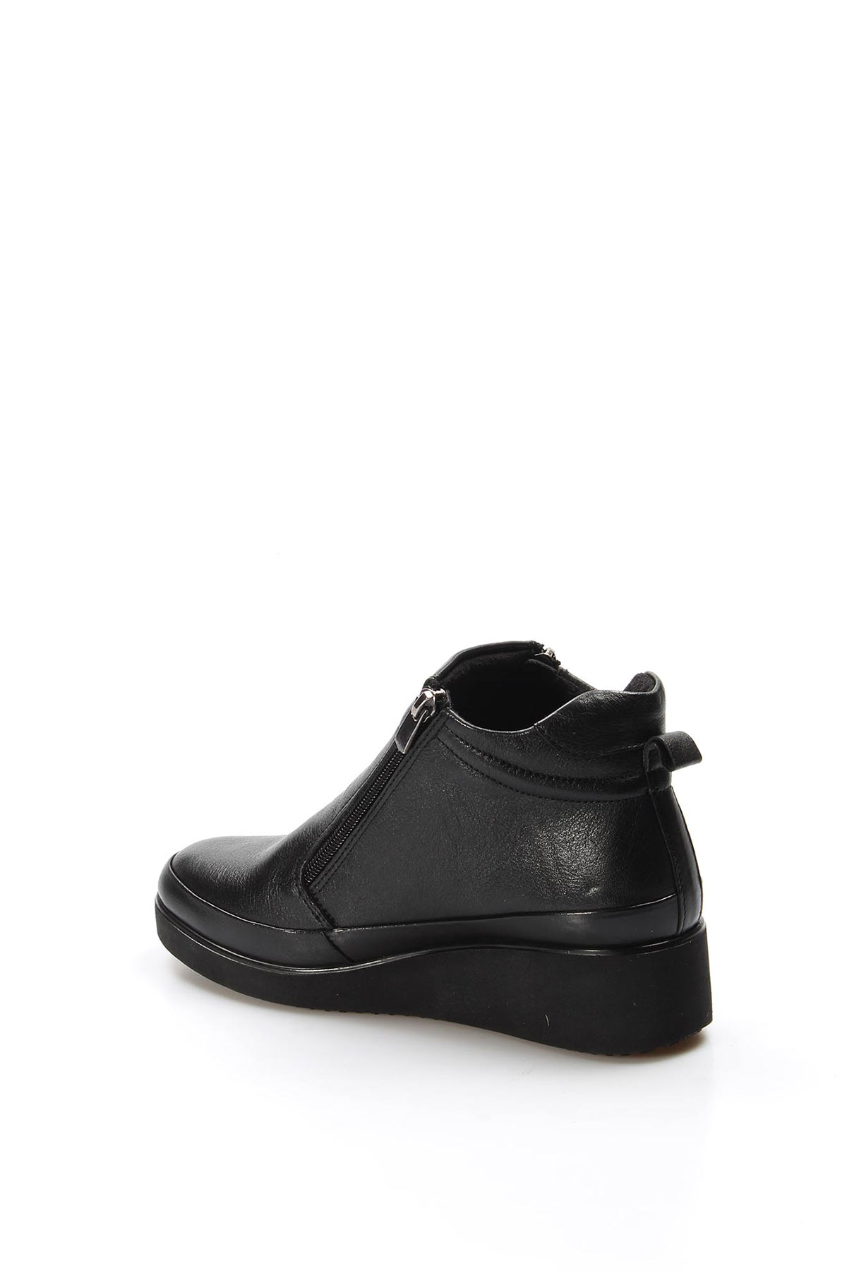 Hakiki Deri Kadın Kalın Taban Bot 863SZA356 - Görsel 3