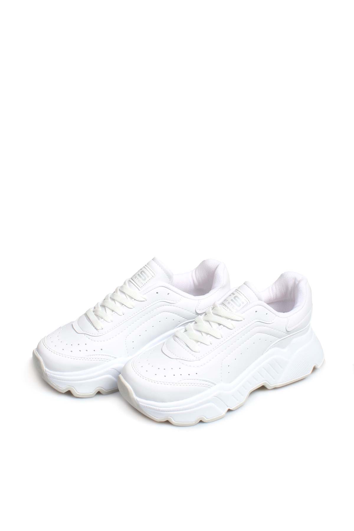 Kadın Sneaker Ayakkabı 666ZA146 - Görsel 6