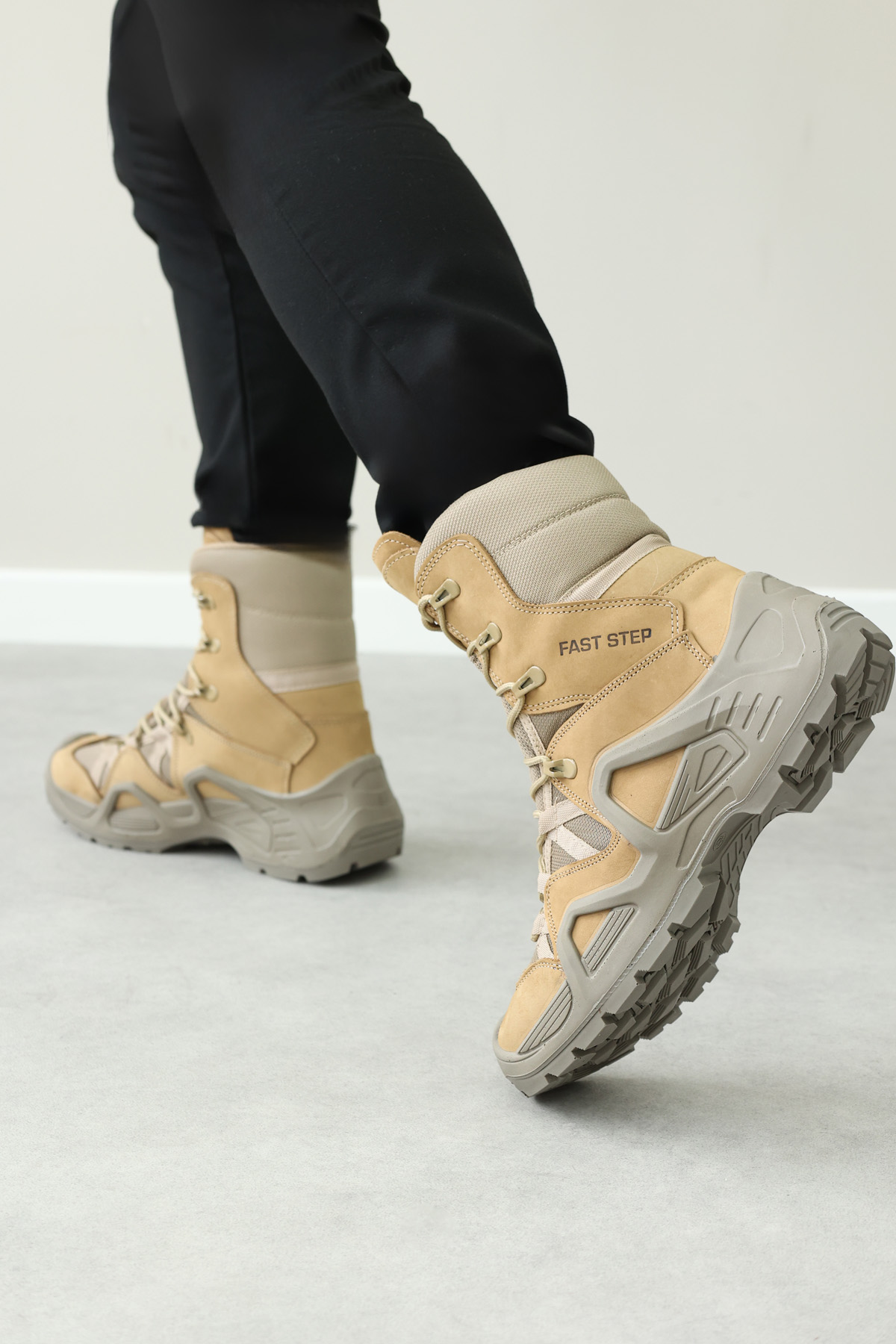 Hakiki Deri Su Geçirmez Erkek Outdoor Bot 117SMA1490 - Görsel 2