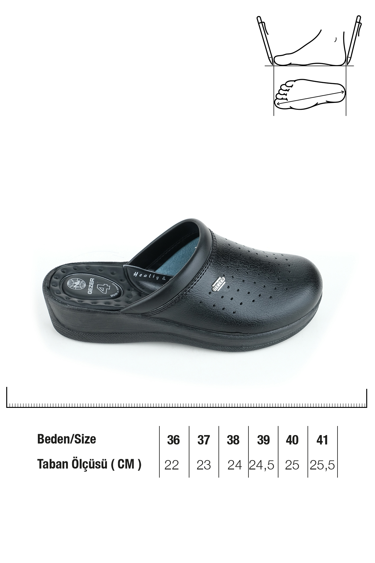 Yazlık Kadın 4 Nokta Yastıklı Sabo Terlik - Görsel 4