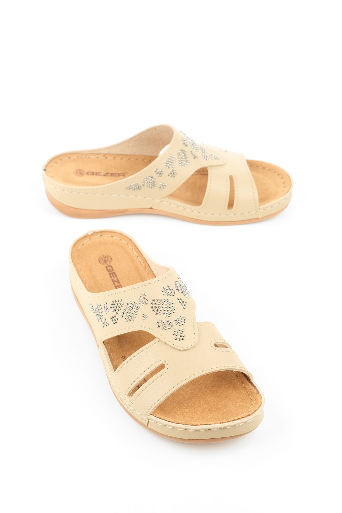 Yazlık Kadın Suni Deri Koleksiyon Terlik - Görsel 2