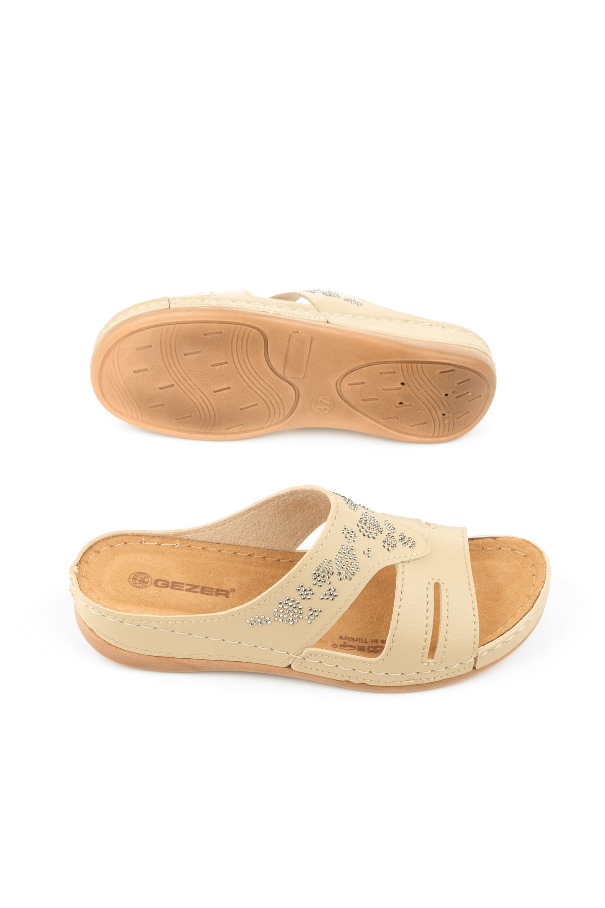 Yazlık Kadın Suni Deri Koleksiyon Terlik - Görsel 6