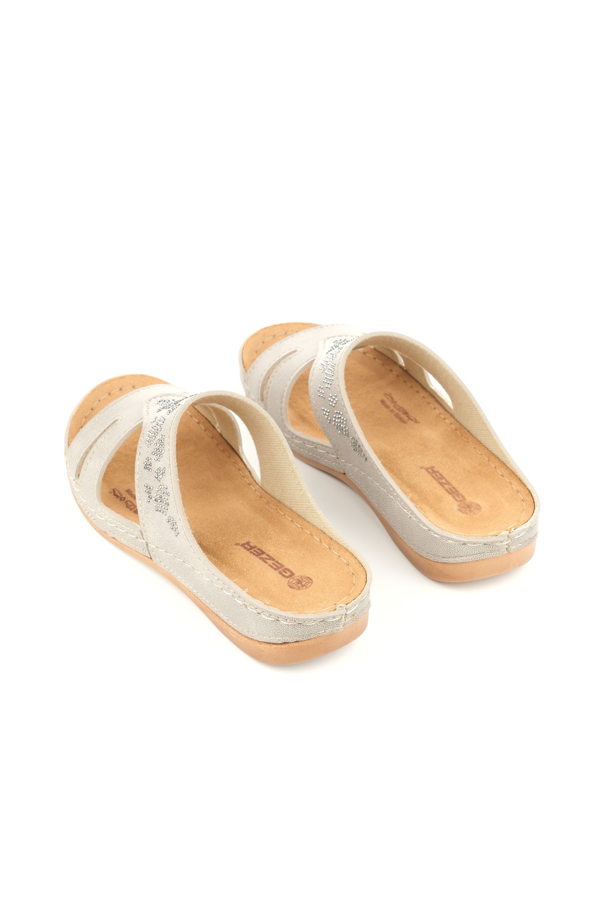 Yazlık Kadın Suni Deri Koleksiyon Terlik - Görsel 5