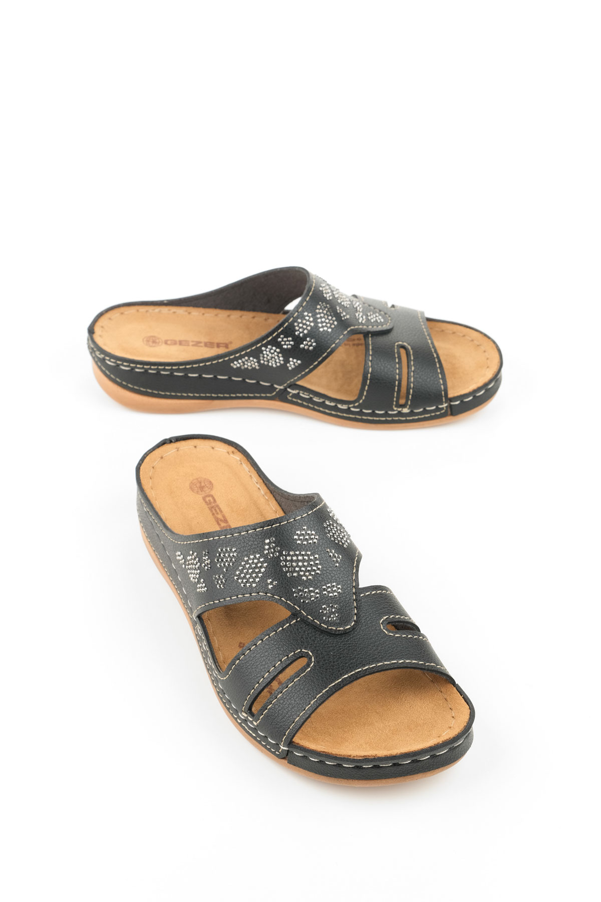 Yazlık Kadın Suni Deri Koleksiyon Terlik - Görsel 2