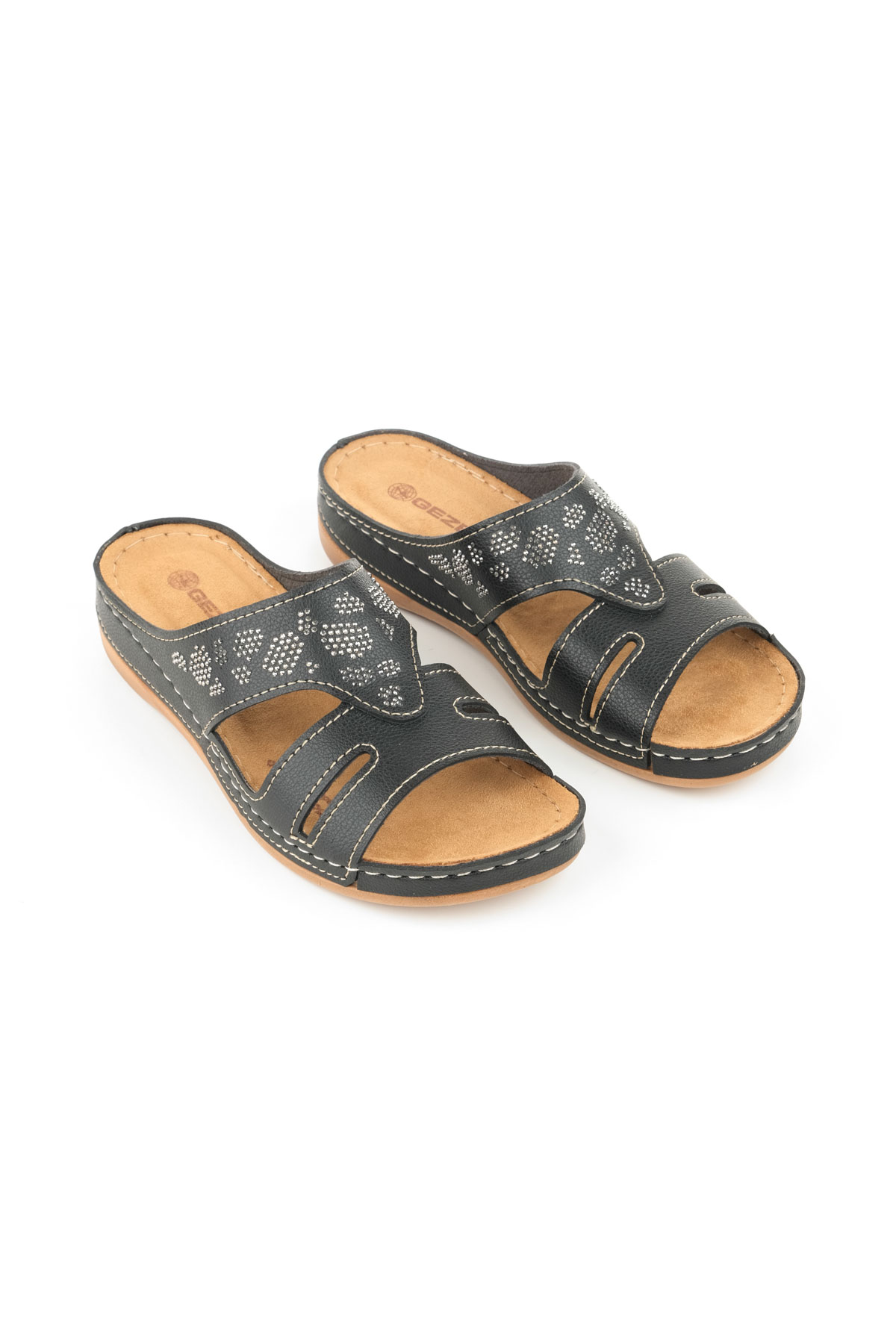 Yazlık Kadın Suni Deri Koleksiyon Terlik - Görsel 4