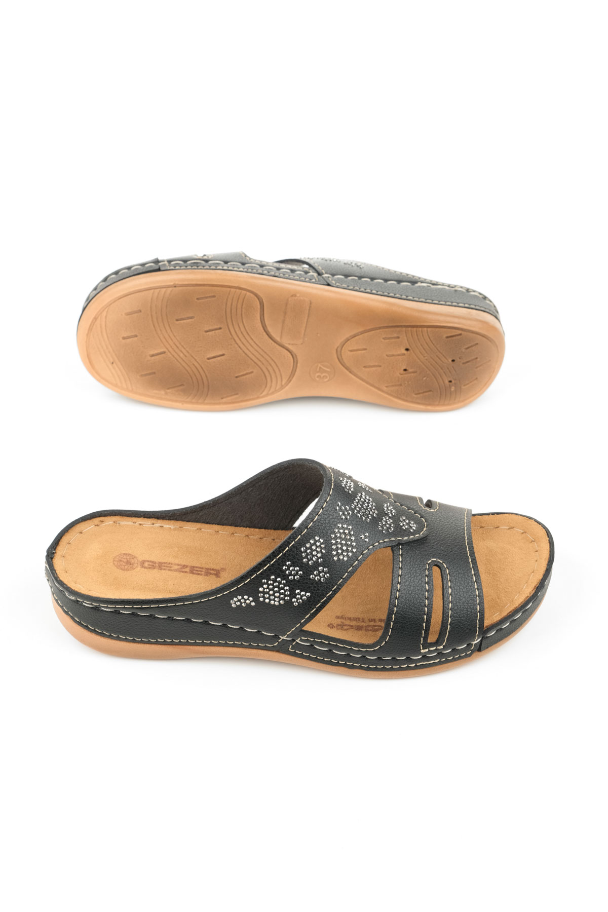 Yazlık Kadın Suni Deri Koleksiyon Terlik - Görsel 6