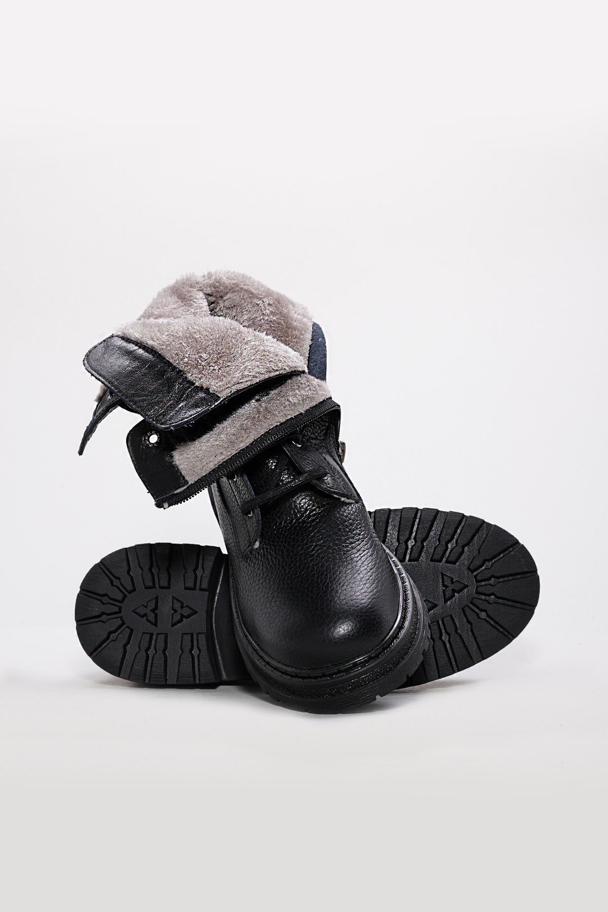 Hakiki Deri Kadın Kalın Taban Bot 257SZA621 - Görsel 4