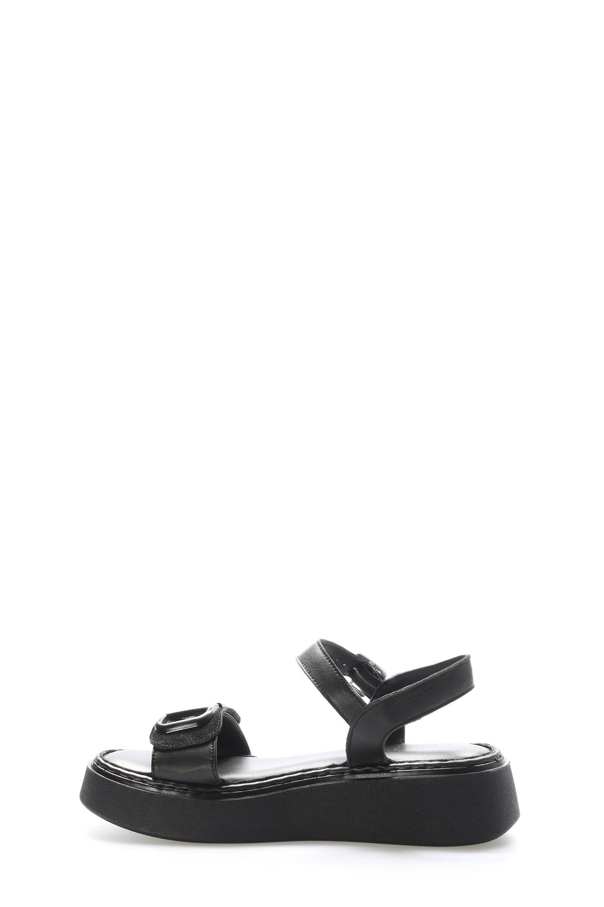 Hakiki Deri Kadın Klasik Sandalet 621ZA1149 - Görsel 4