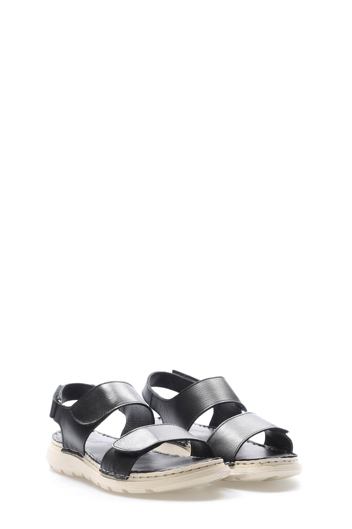 Hakiki Deri Kadın Klasik Sandalet 972ZA602 - Görsel 5