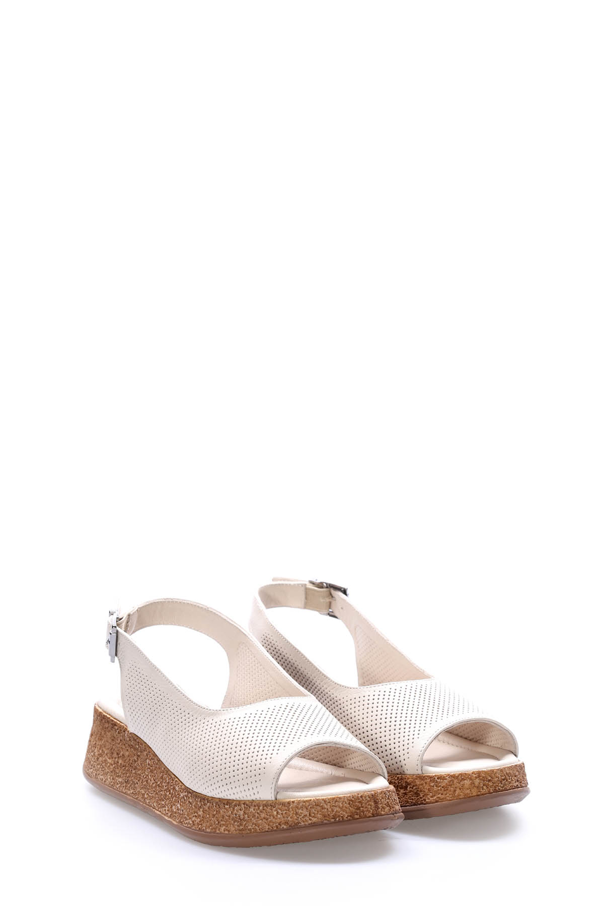 Hakiki Deri Kadın Klasik Ayakkabı 227ZA15319-1 - Görsel 5