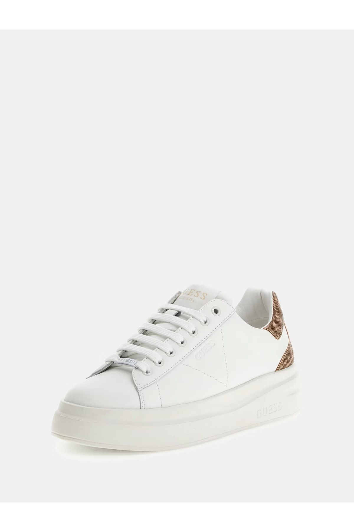 Elbina Kadın Deri Sneaker Ayakkabı FLJELBFAL12 - Görsel 3