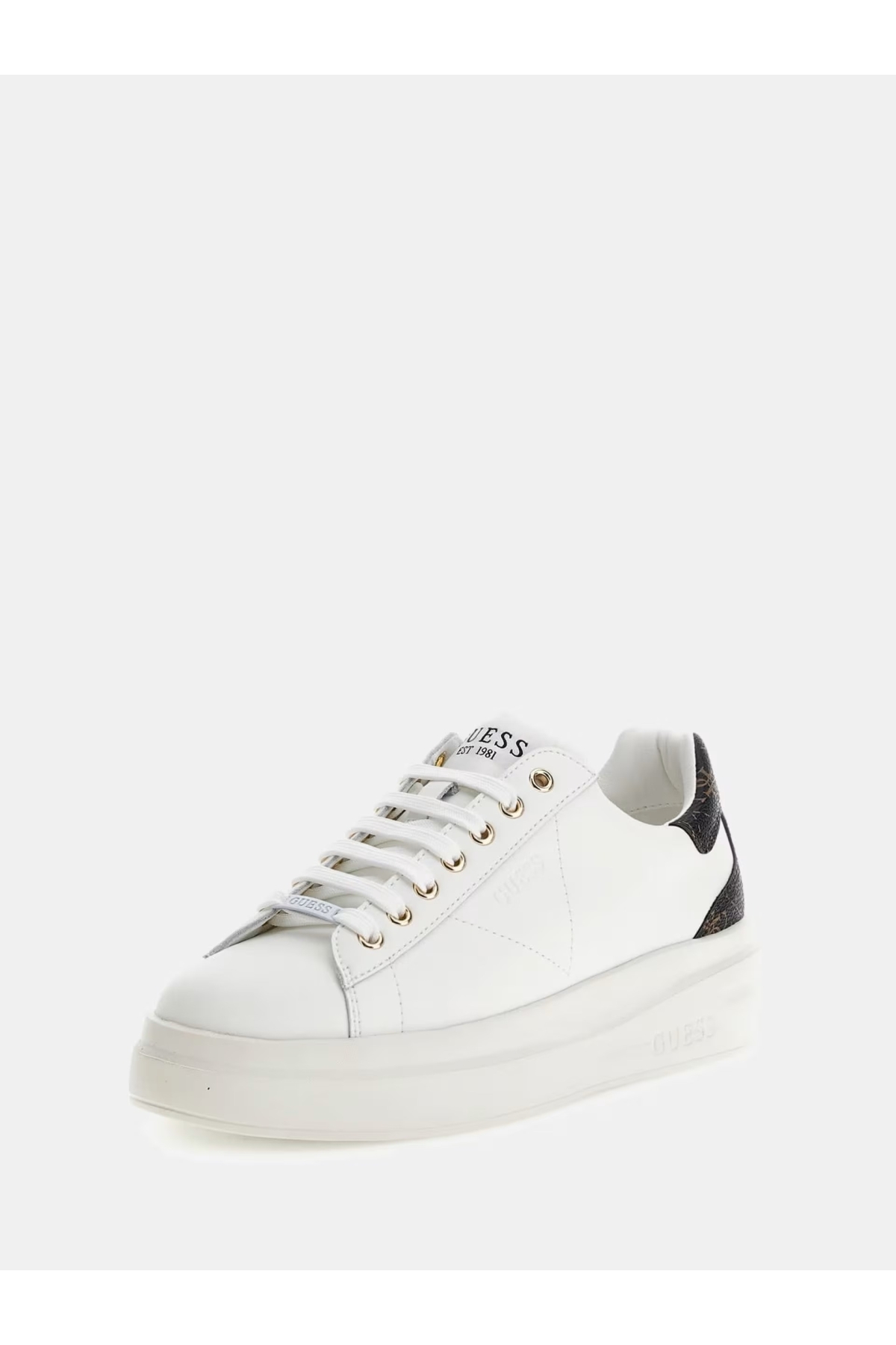 Elbina Kadın Deri Sneaker Ayakkabı FLJELBFAL12 - Görsel 3