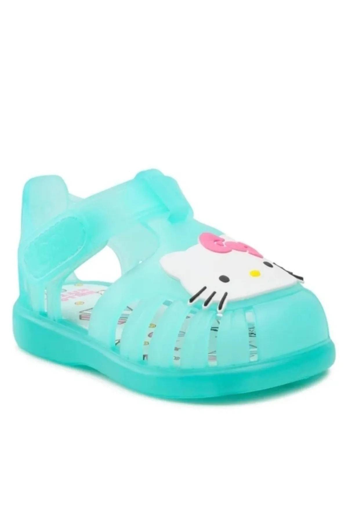 S10268-034 Tobby Hello Kitty Aguamarina Kız Çocuk Sandalet - Görsel 2