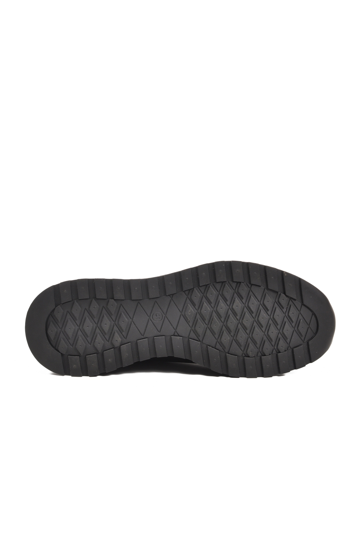 Siyah Hakiki Deri Erkek Sneaker 2036 M - Görsel 6