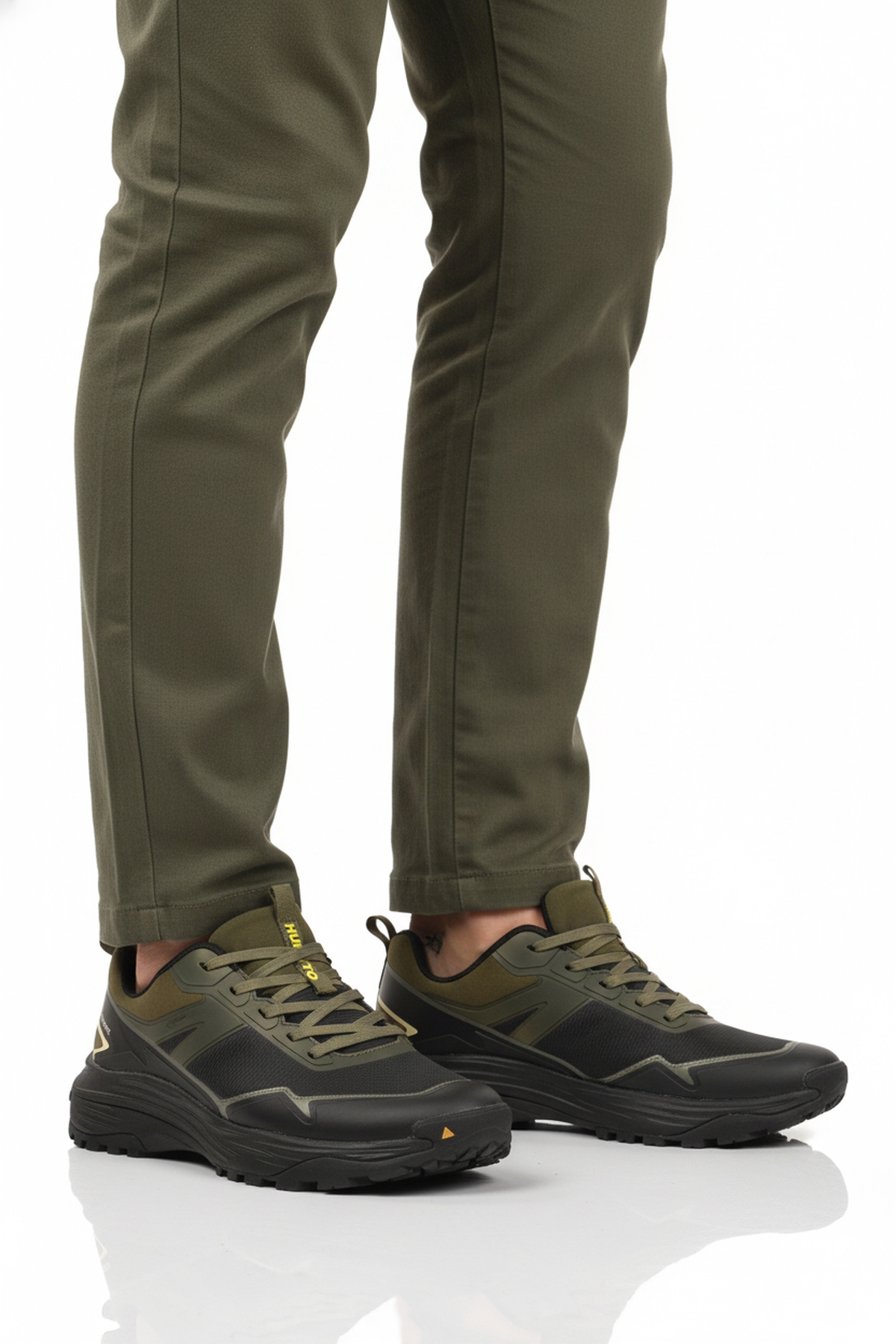 Siyah Kaymaz Taban Erkek Outdoor Ayakkabı 350497A M - Görsel 2