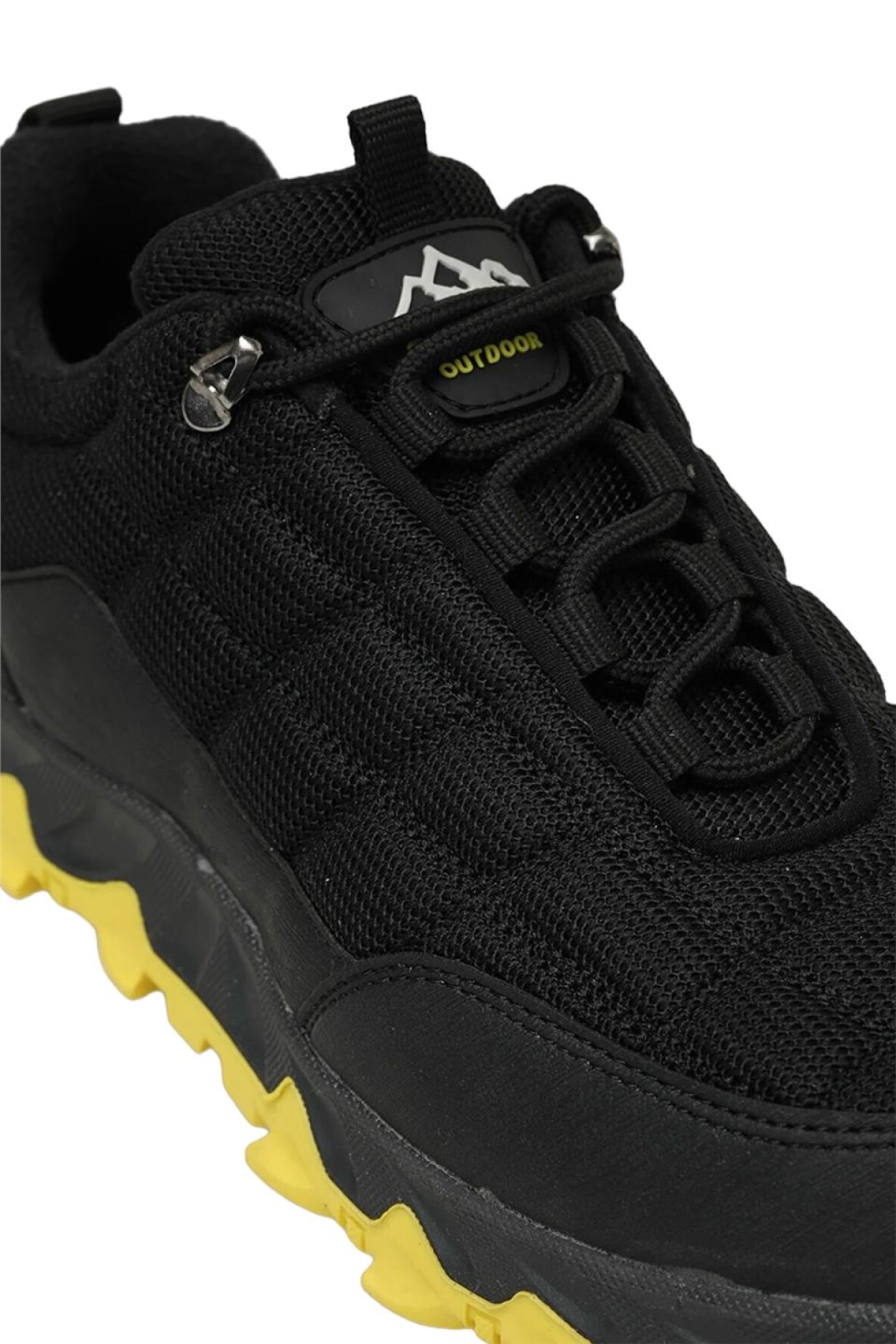 Erkek Spor Outdoor Bot Ayakkabı SİYAH - SARI - Görsel 6