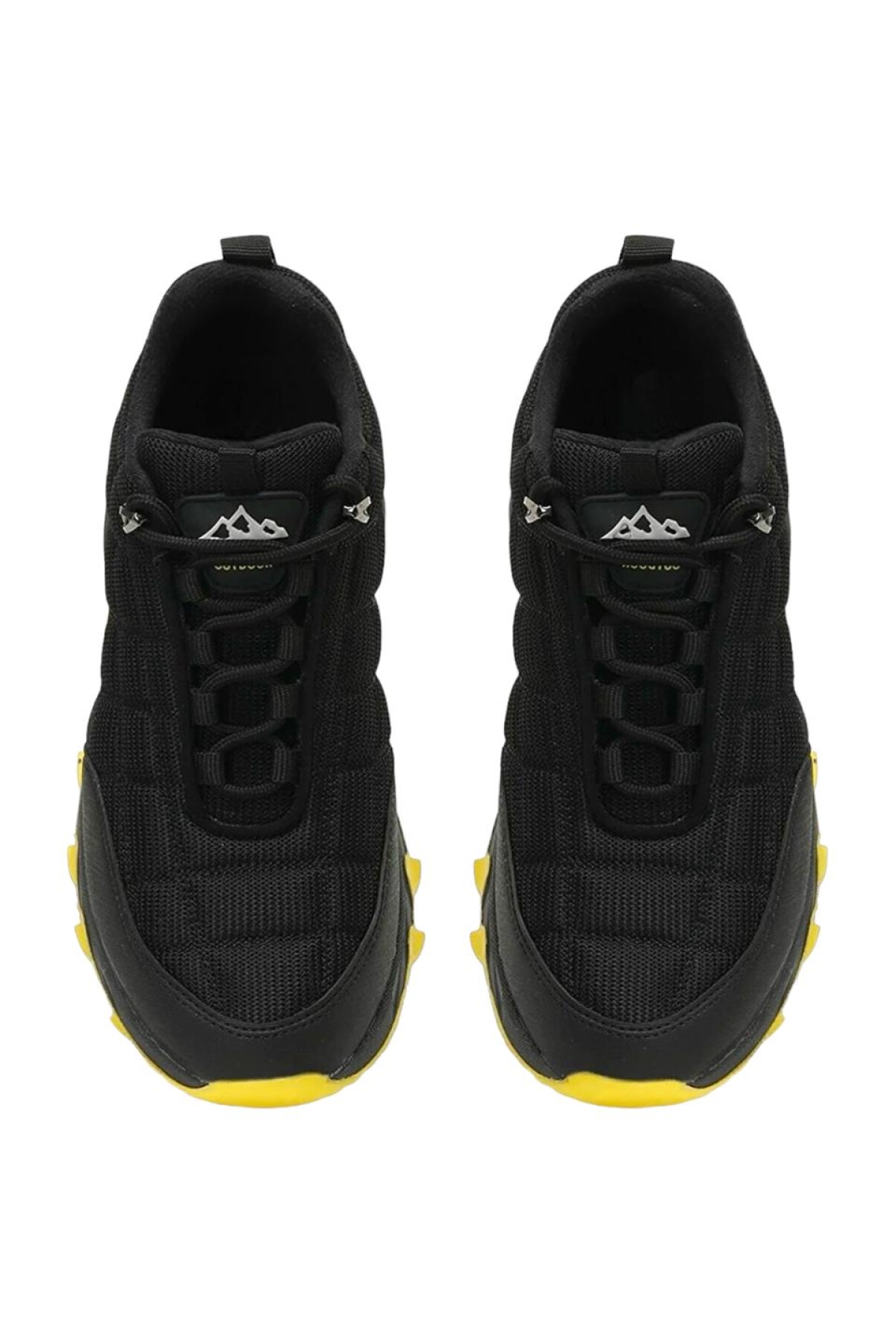 Erkek Spor Outdoor Bot Ayakkabı SİYAH - SARI - Görsel 7