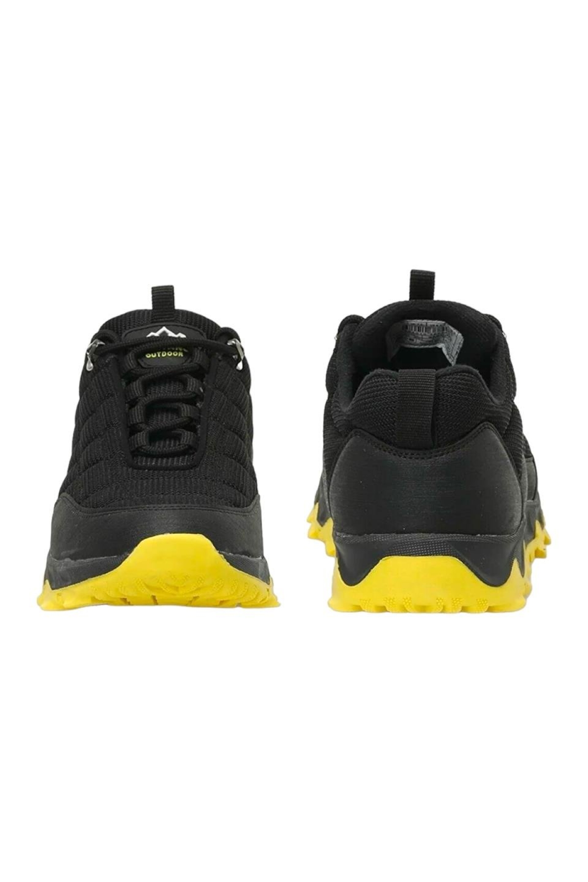 Erkek Spor Outdoor Bot Ayakkabı SİYAH - SARI - Görsel 9